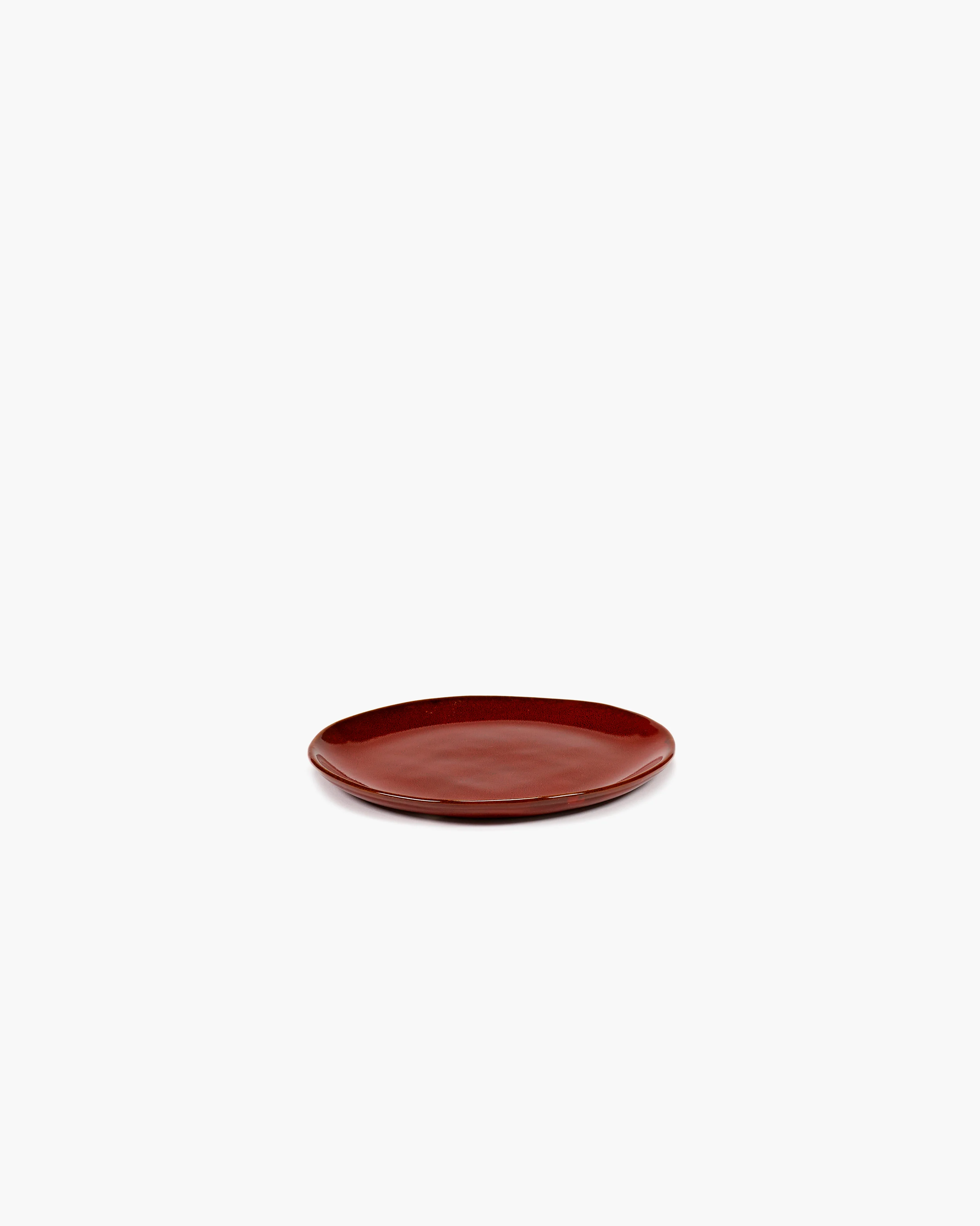 Dessert plate venetian red La Mère