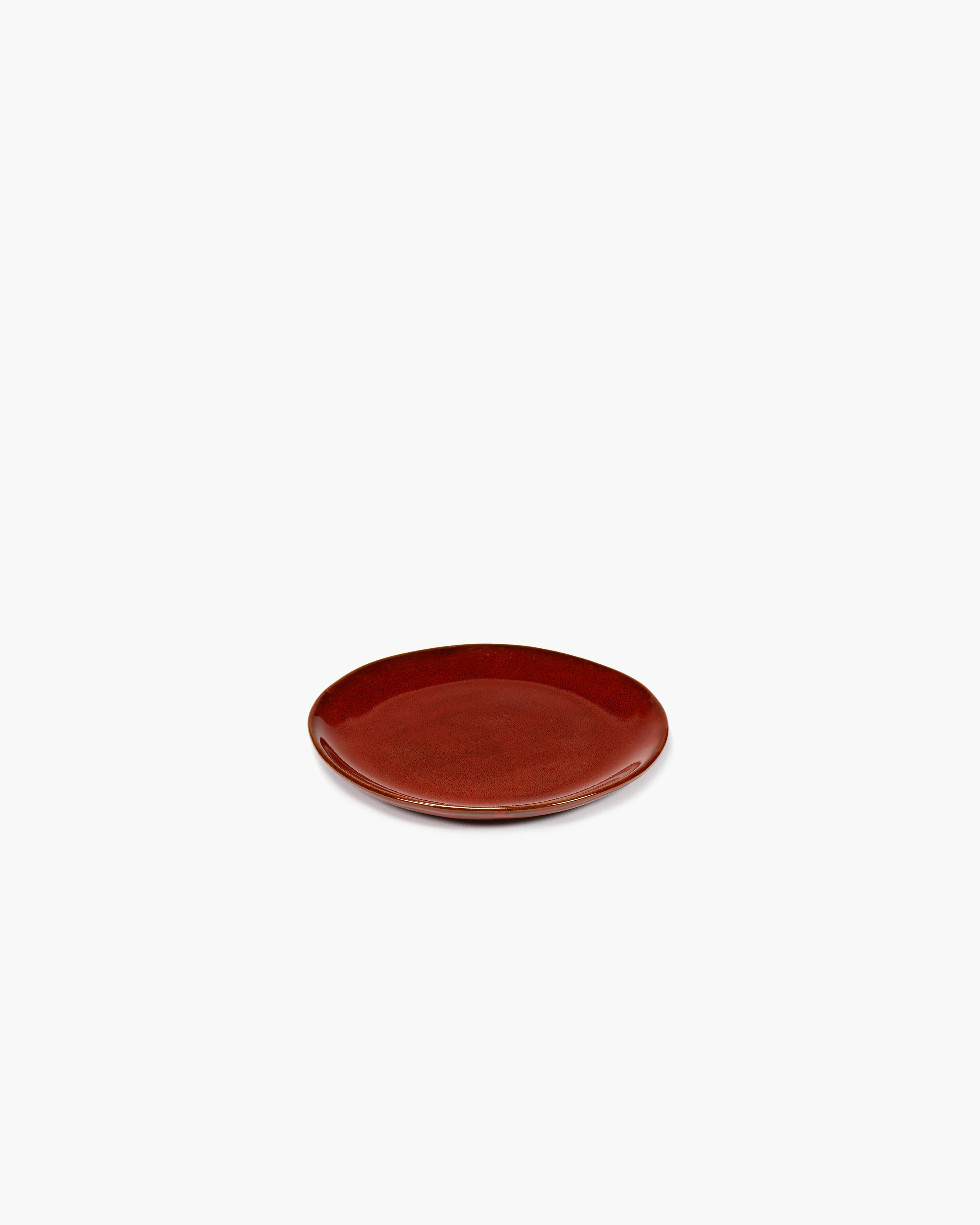 Dessert plate venetian red La Mère - Image 2