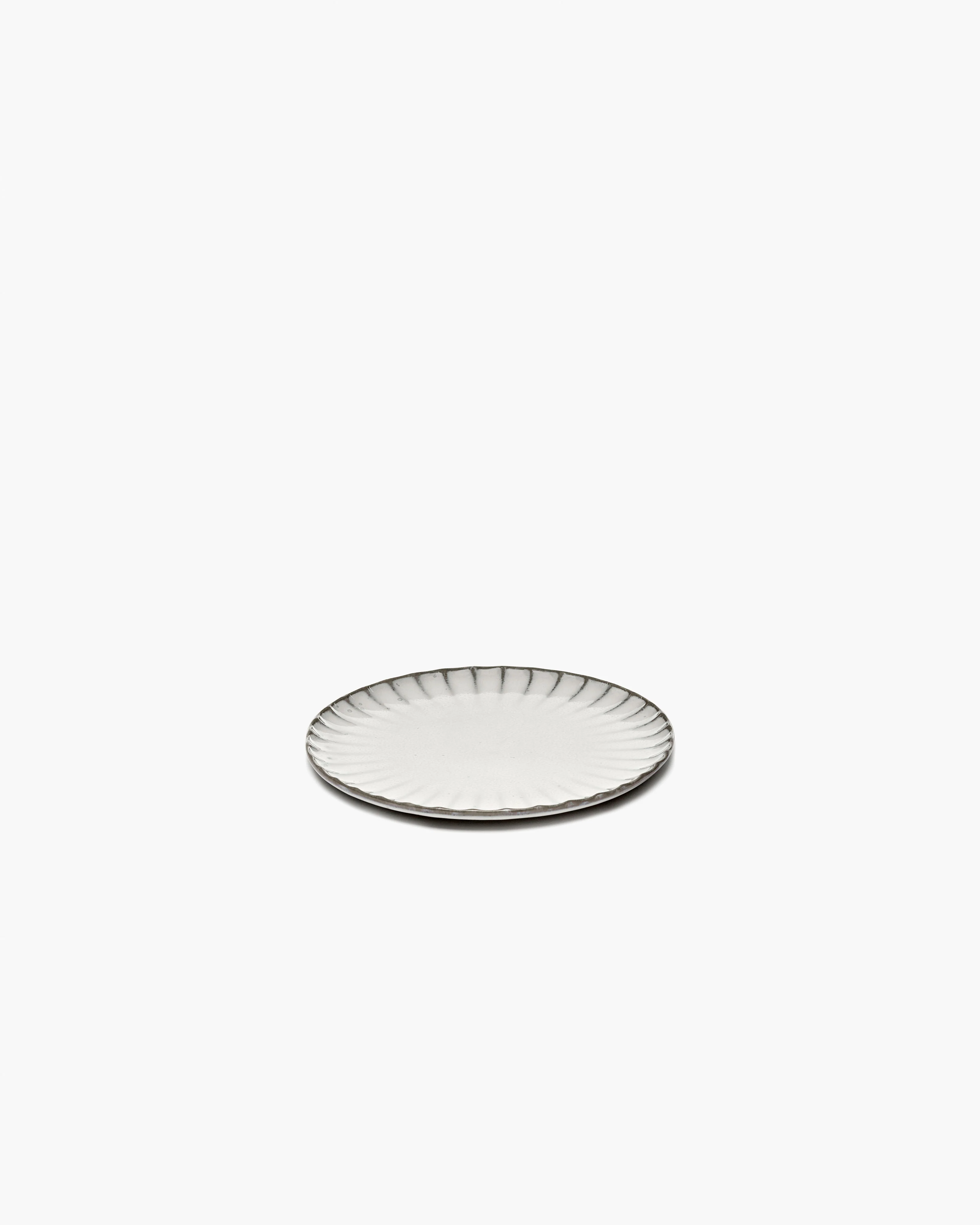 Dessert plate white Inku