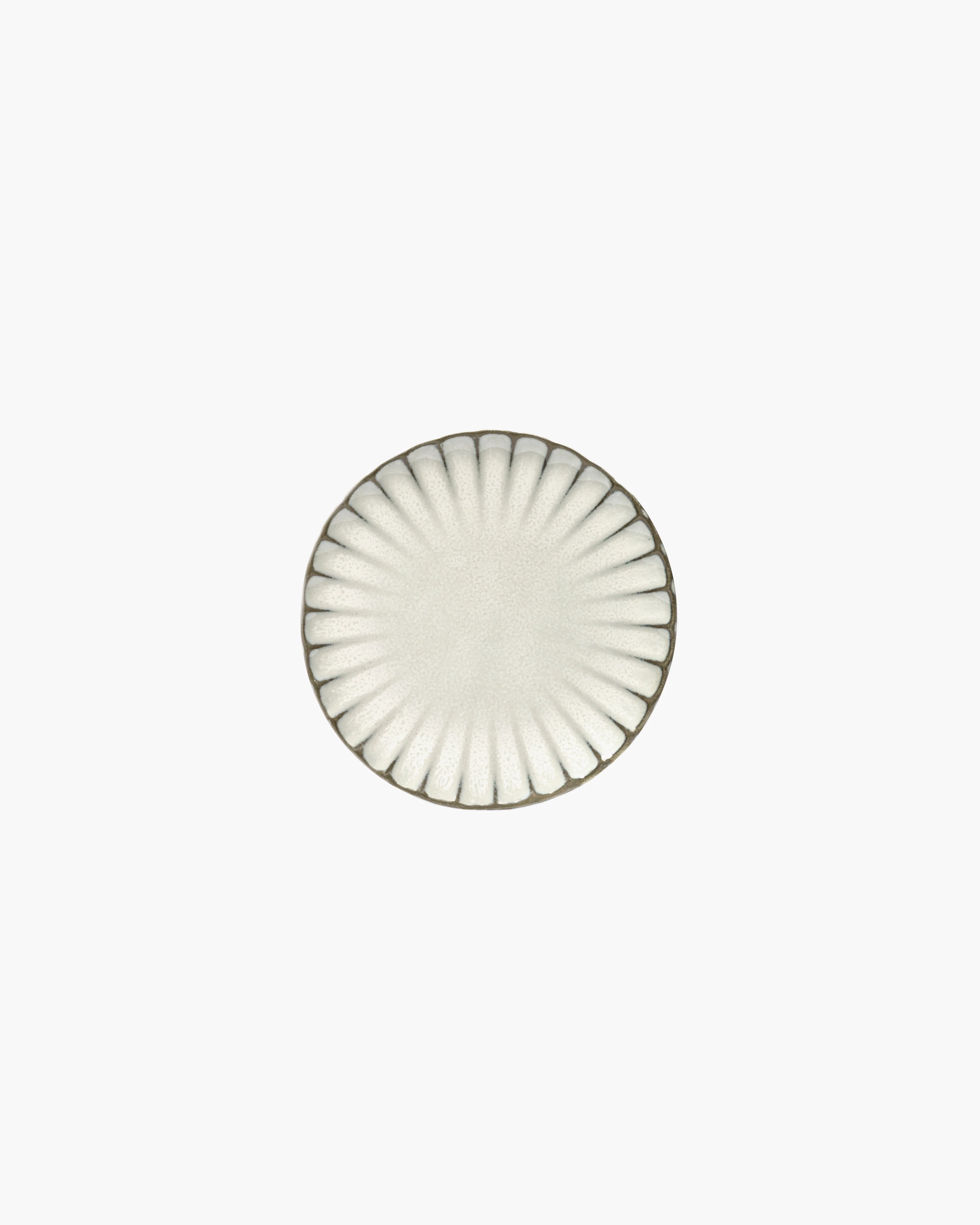 Dessert plate white Inku - Image 2