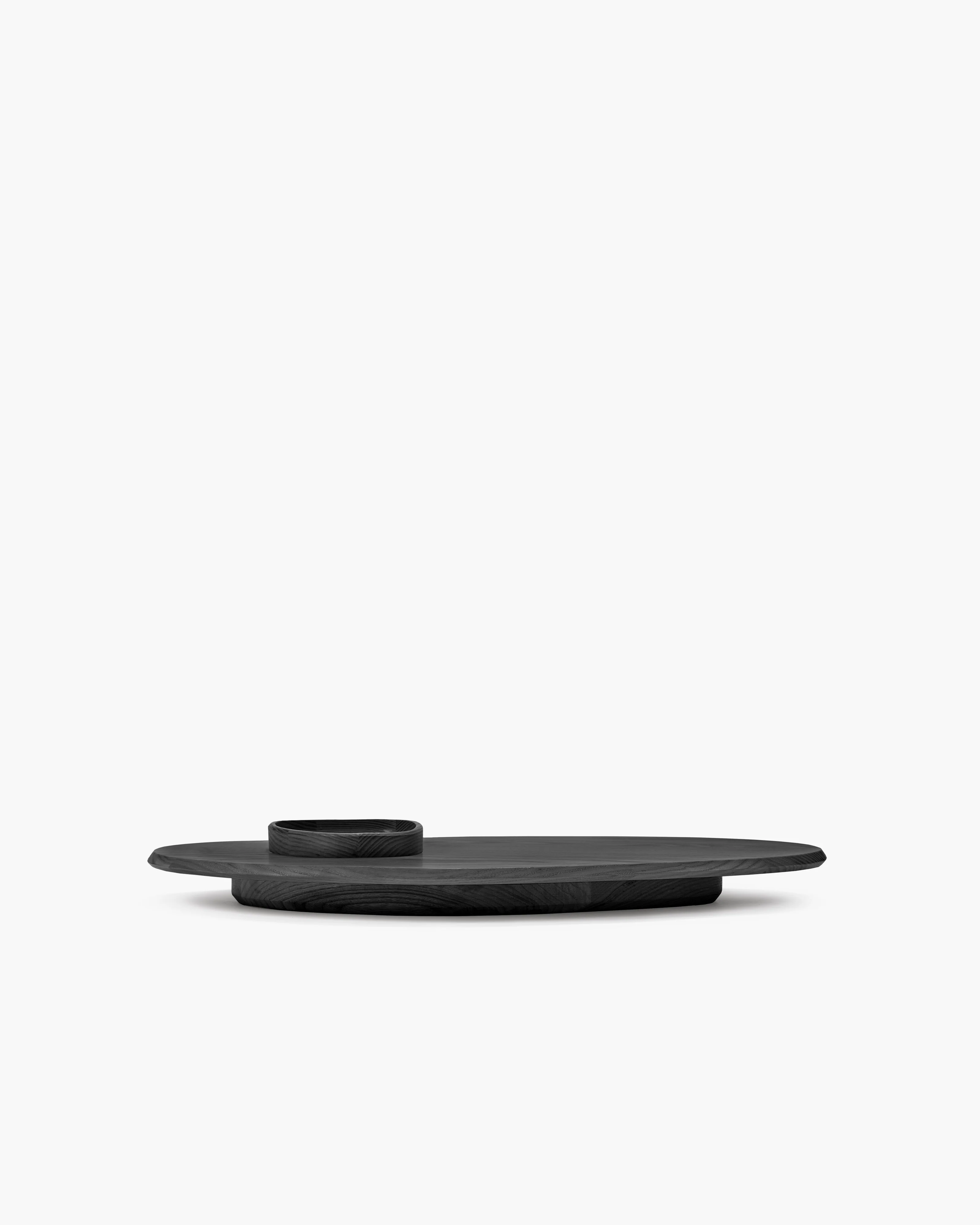 Platter + bowl 01 black Dune - Image 4