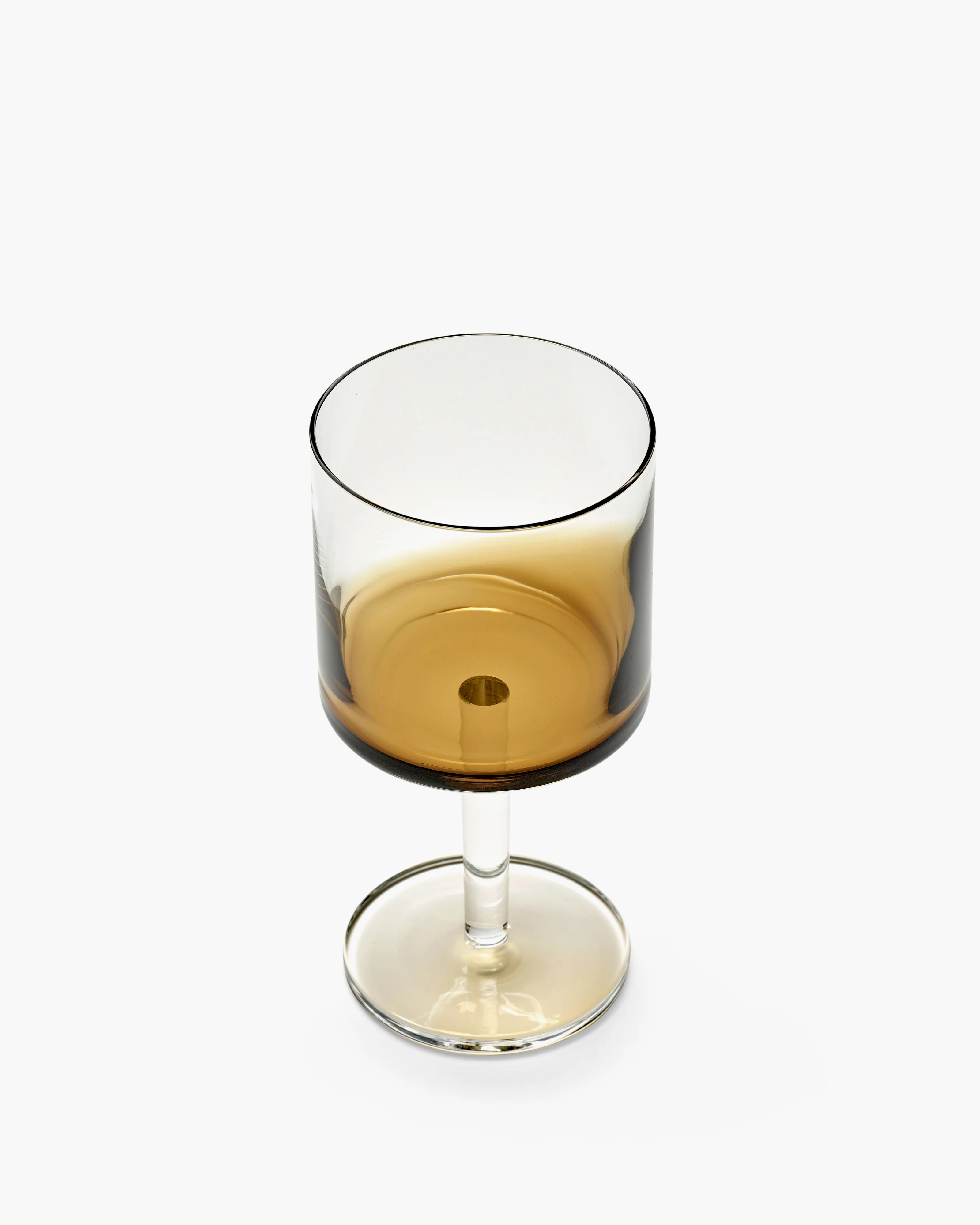 Red wine glass amber Zuma - Image 3