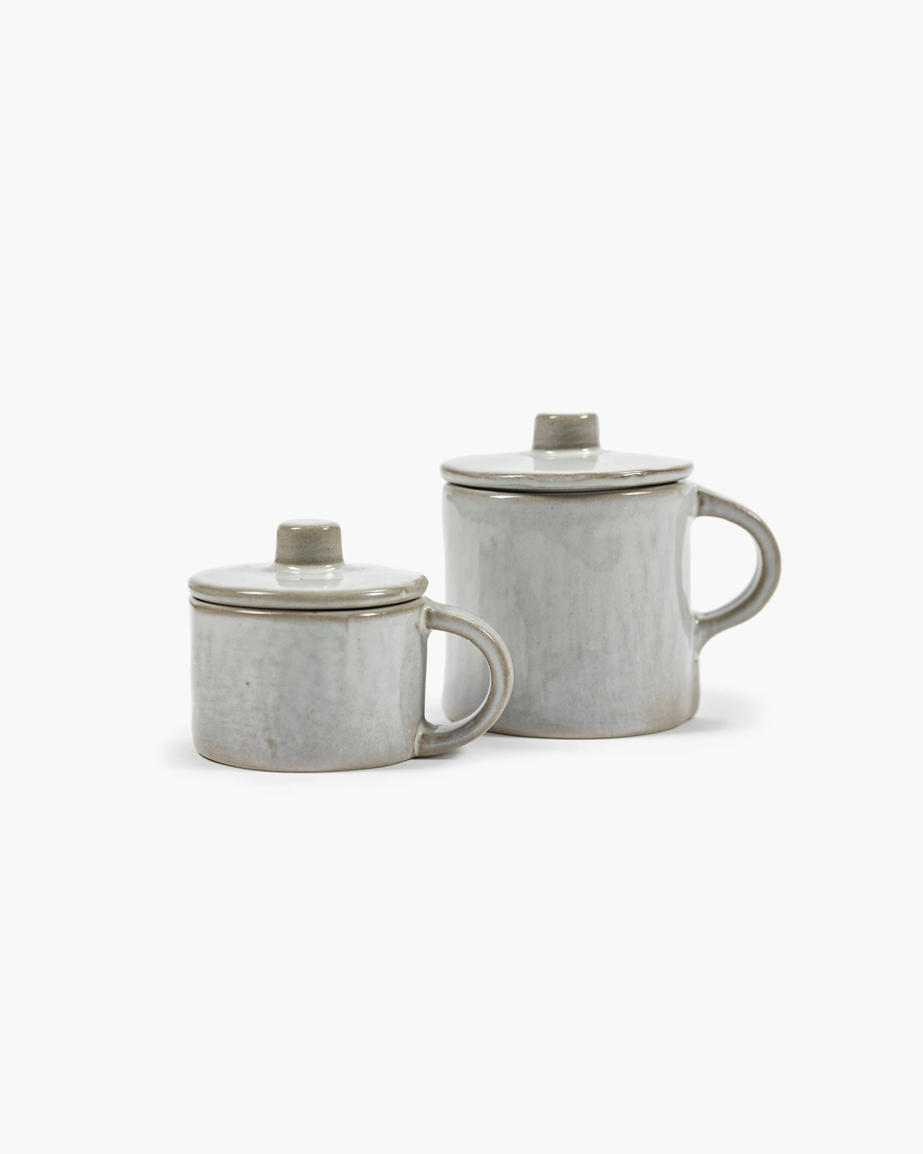 Ristretto cup with lid off-white La Mère - Image 4