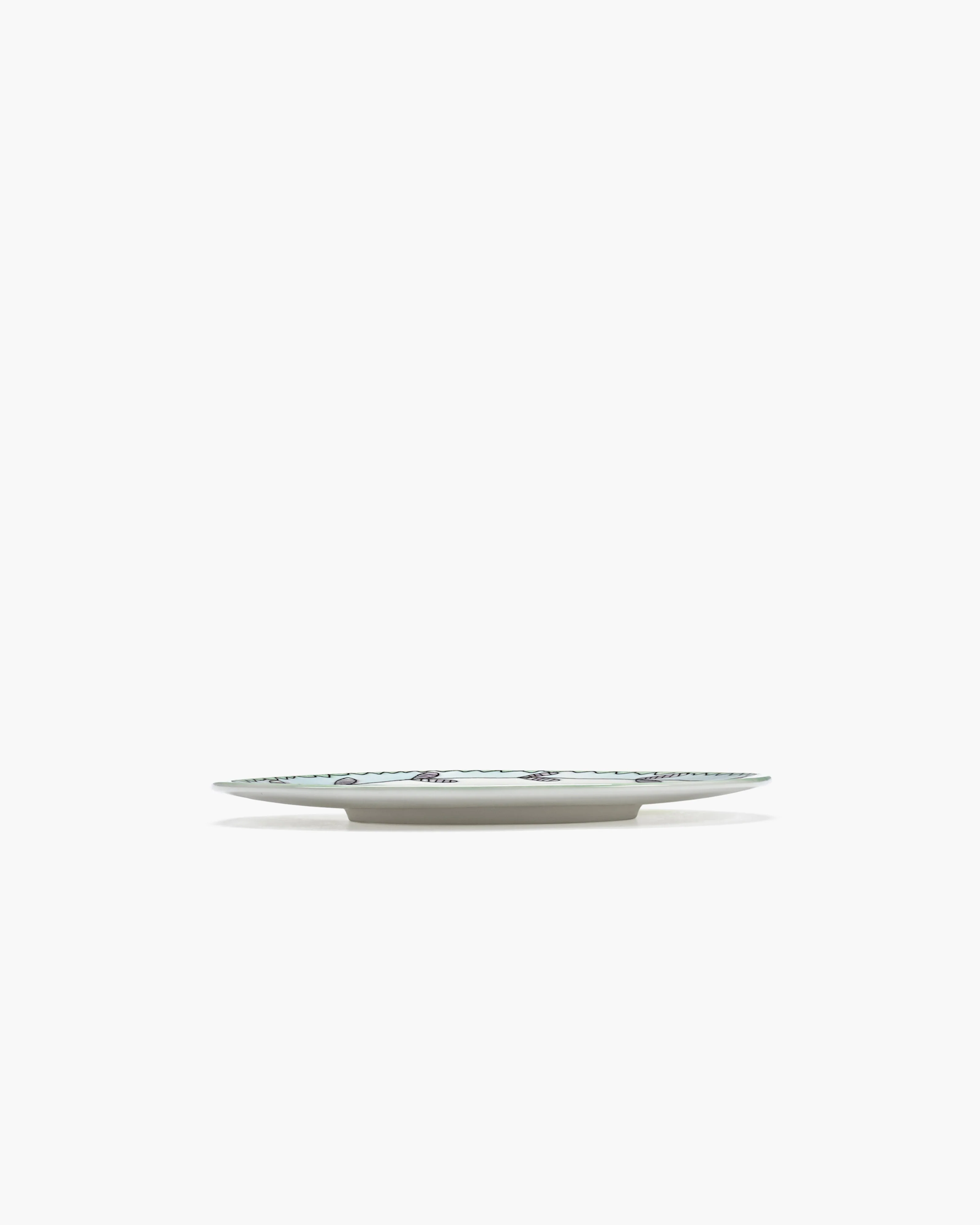 Saucer cappuccino cup Blossom milk Midnight Flowers - Image 4