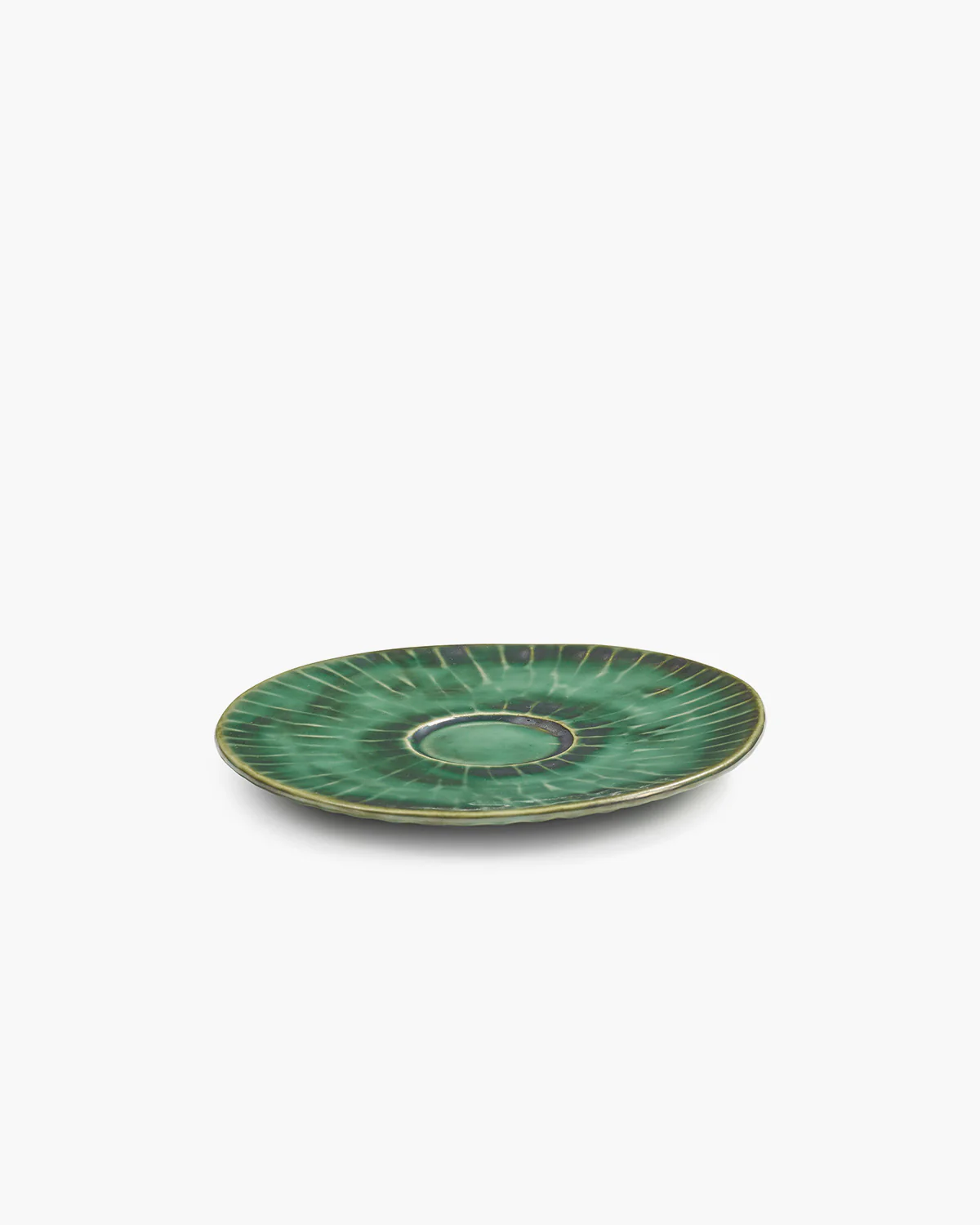 Saucer cappuccino cup green Verde Lanza
