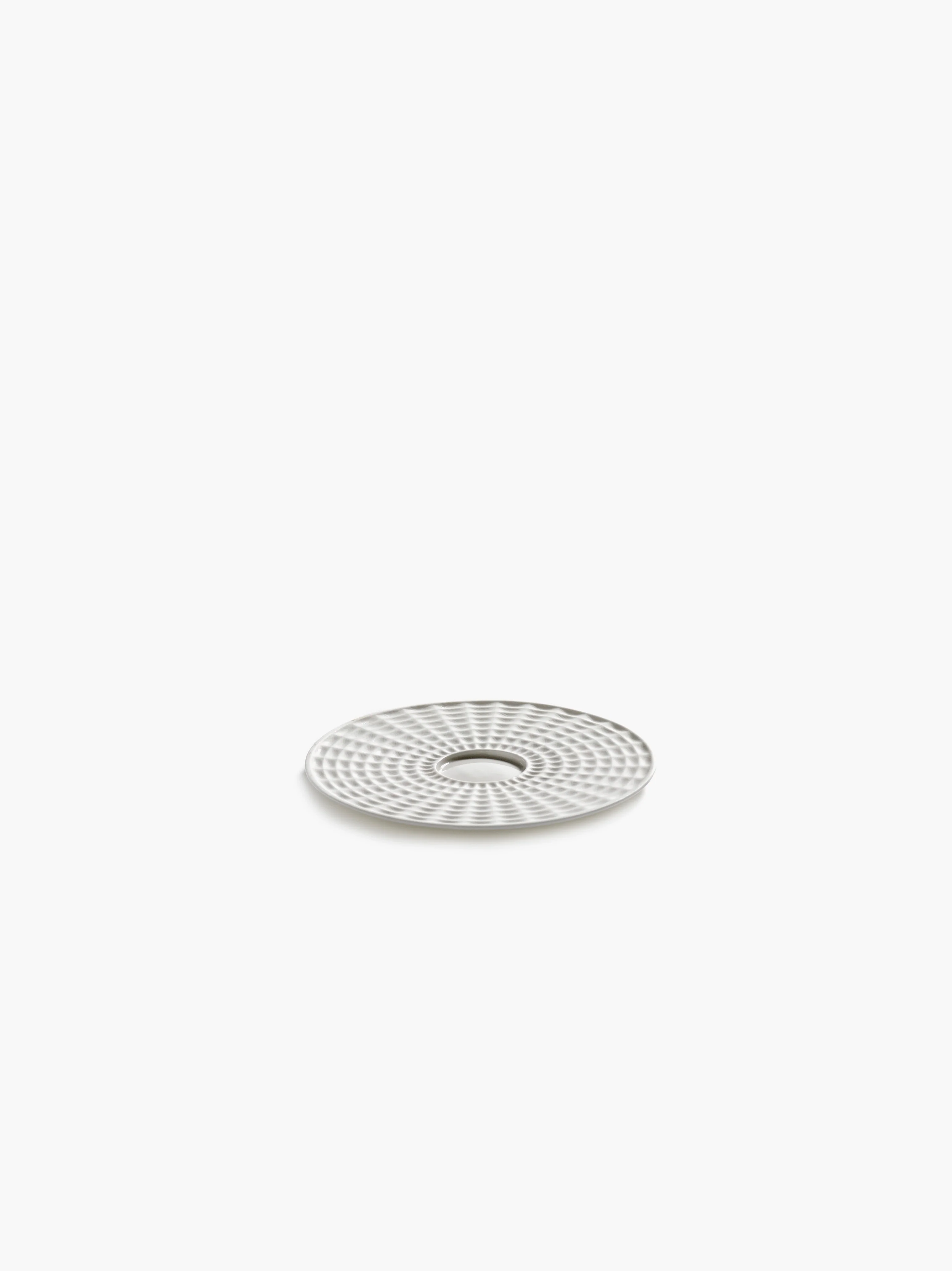 Saucer cappuccino cup white Nido