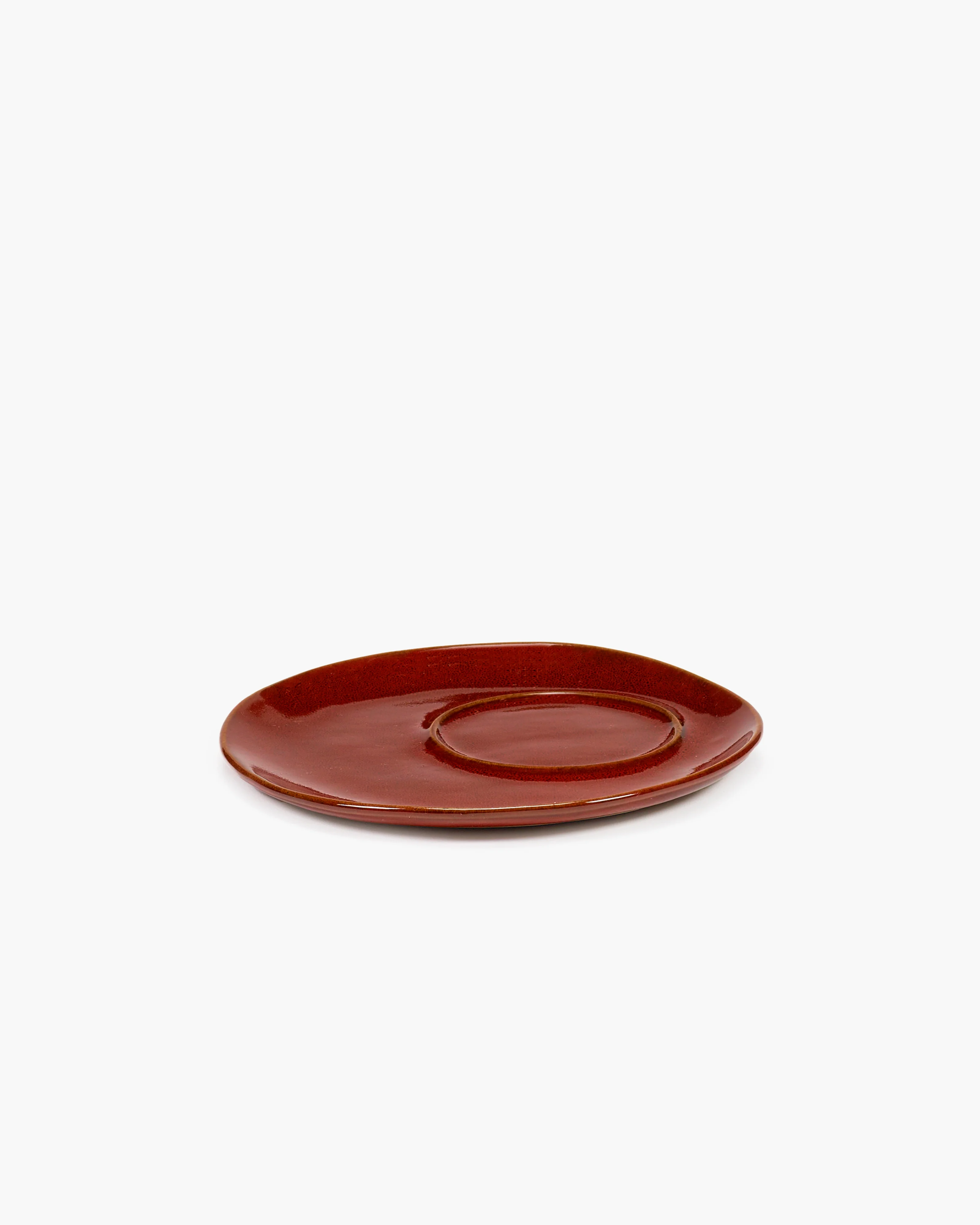 Saucer coffee/espresso cup venetian red La Mère