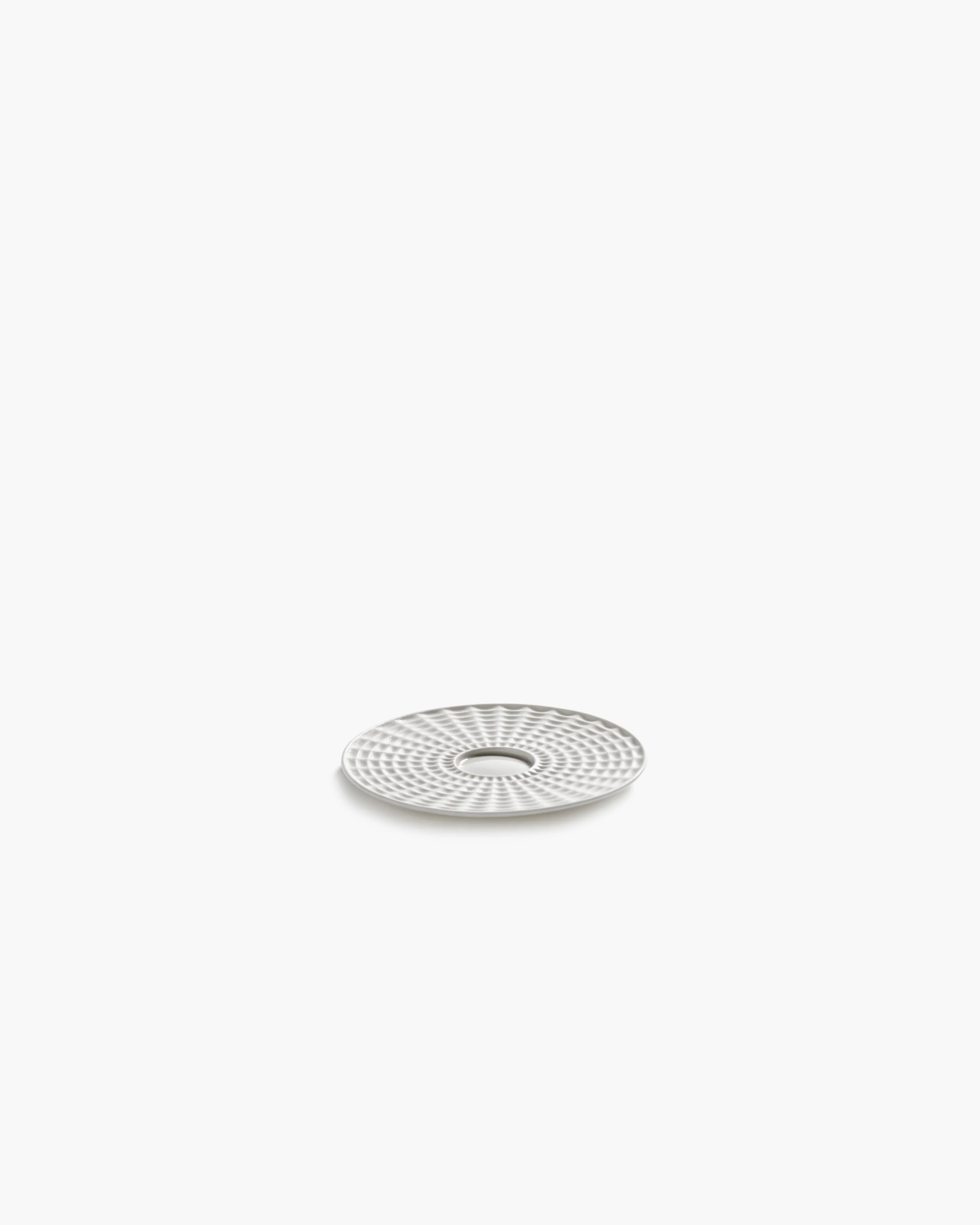 Saucer coffee cup white Nido