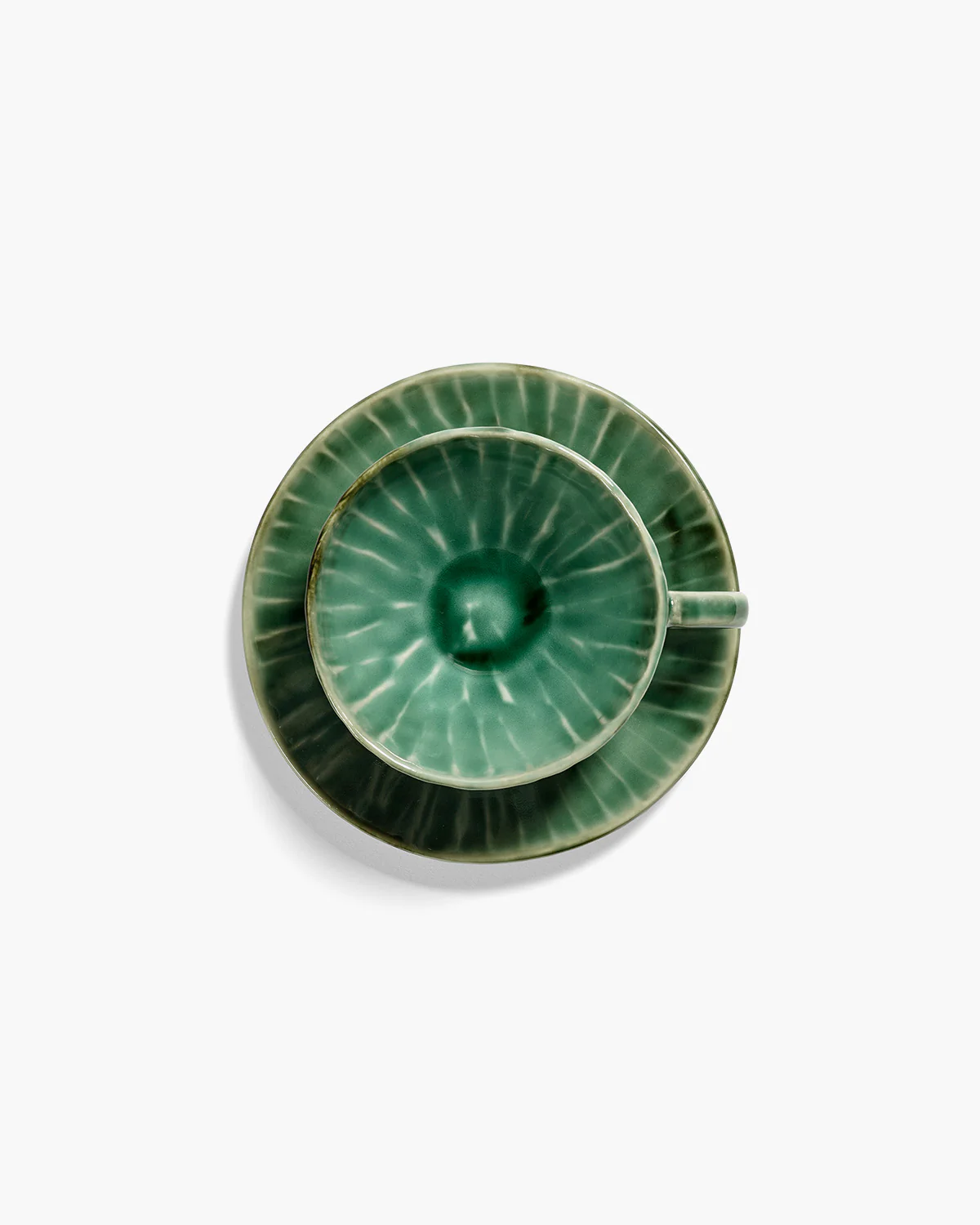 Saucer espresso cup green Verde Lanza - Image 6