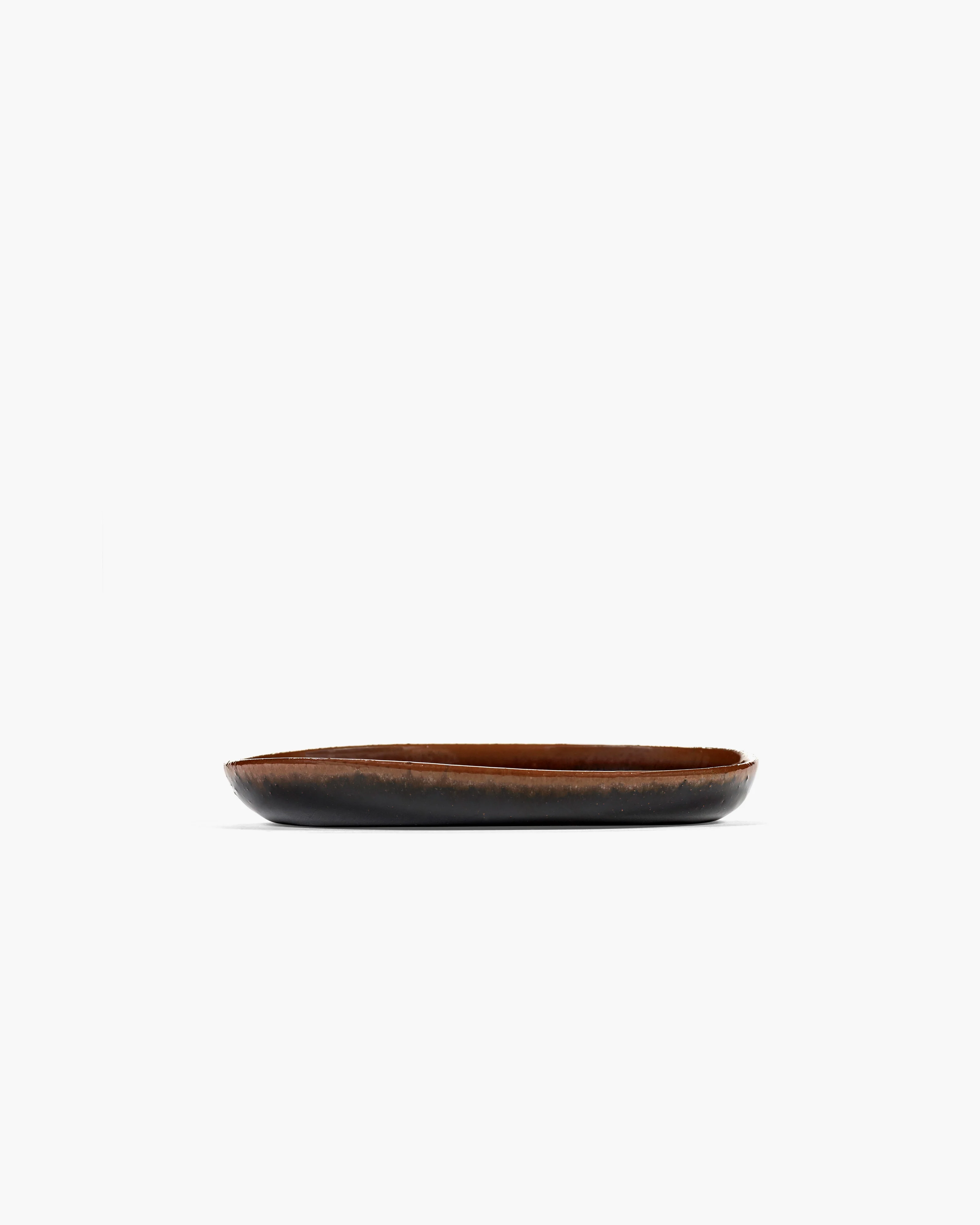 Saucer for mug dark brown Out of lines - Image 4