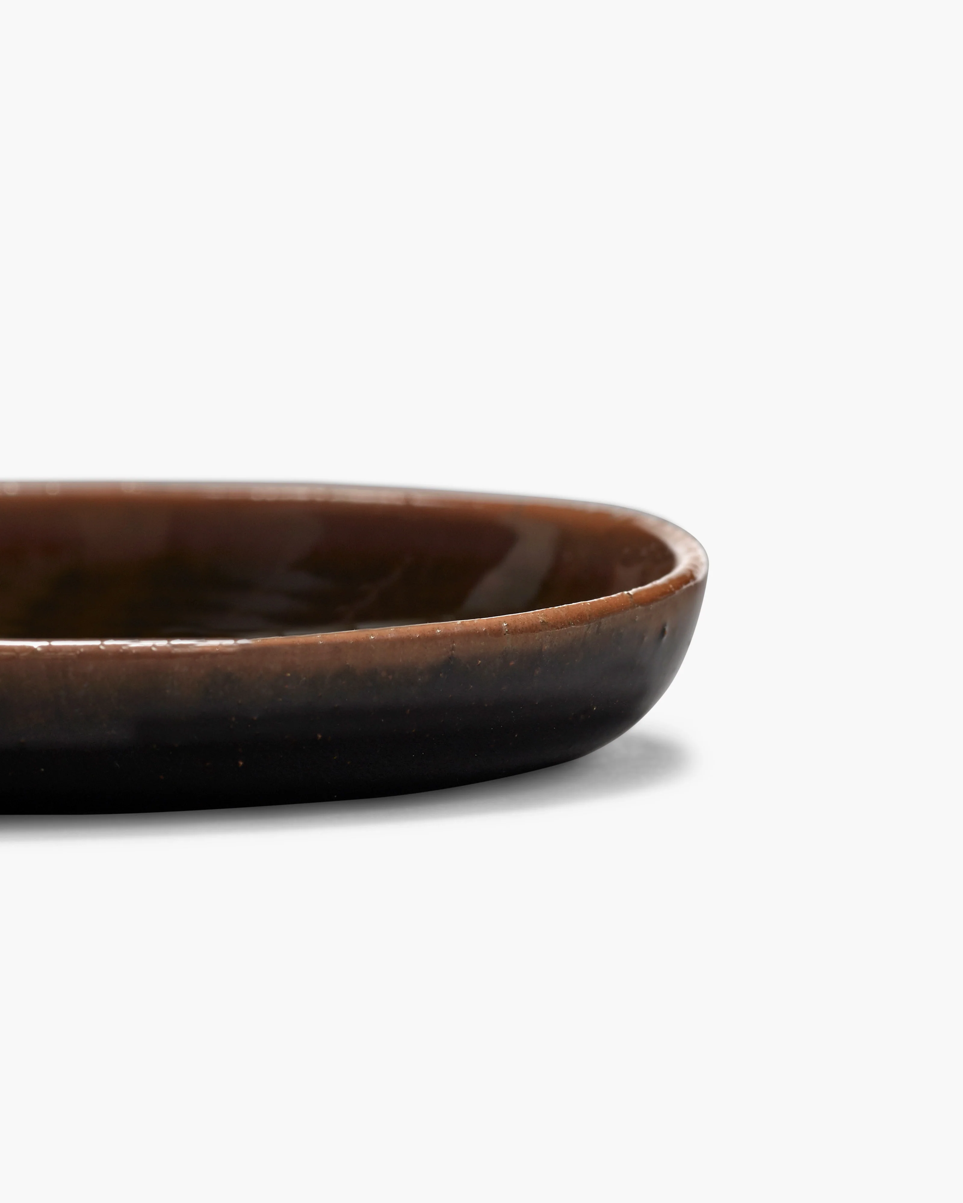 Saucer for mug dark brown Out of lines - Image 5