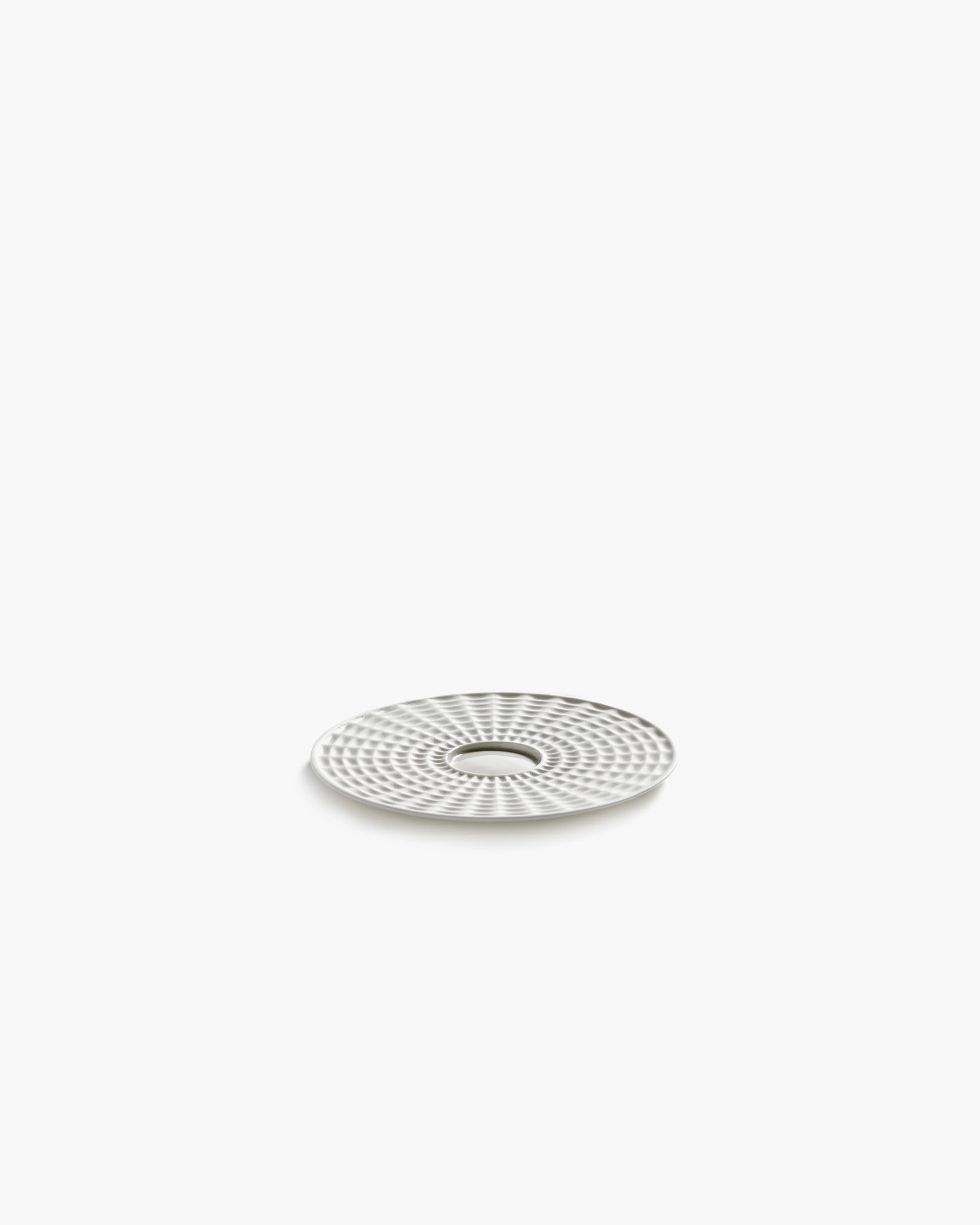 Saucer tea cup white Nido