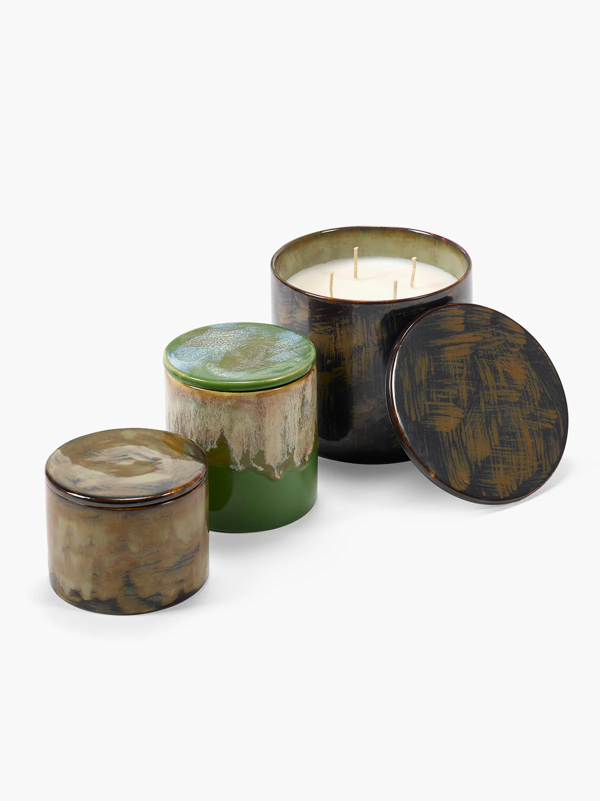 Scented candle L dark blue Biarritz - Image 4