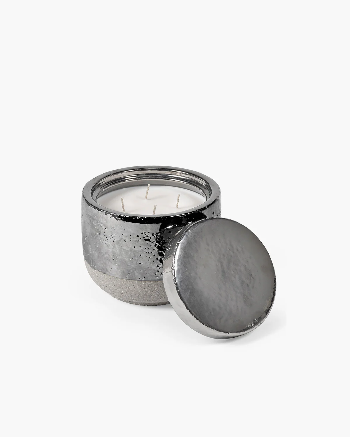 Scented candle L silver Smoked Jasmine - Image 2