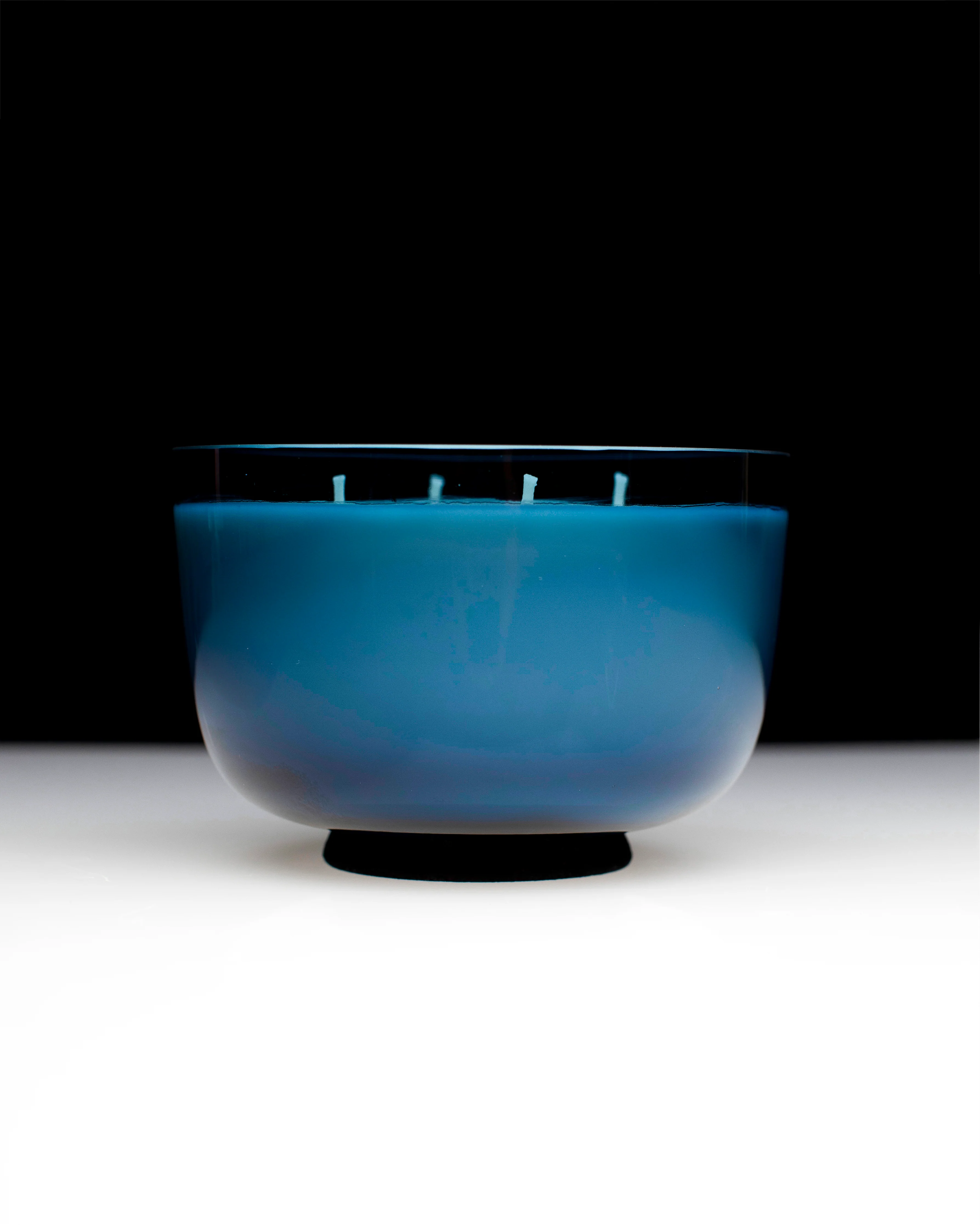 Scented candle M dark blue Panarea - Image 2
