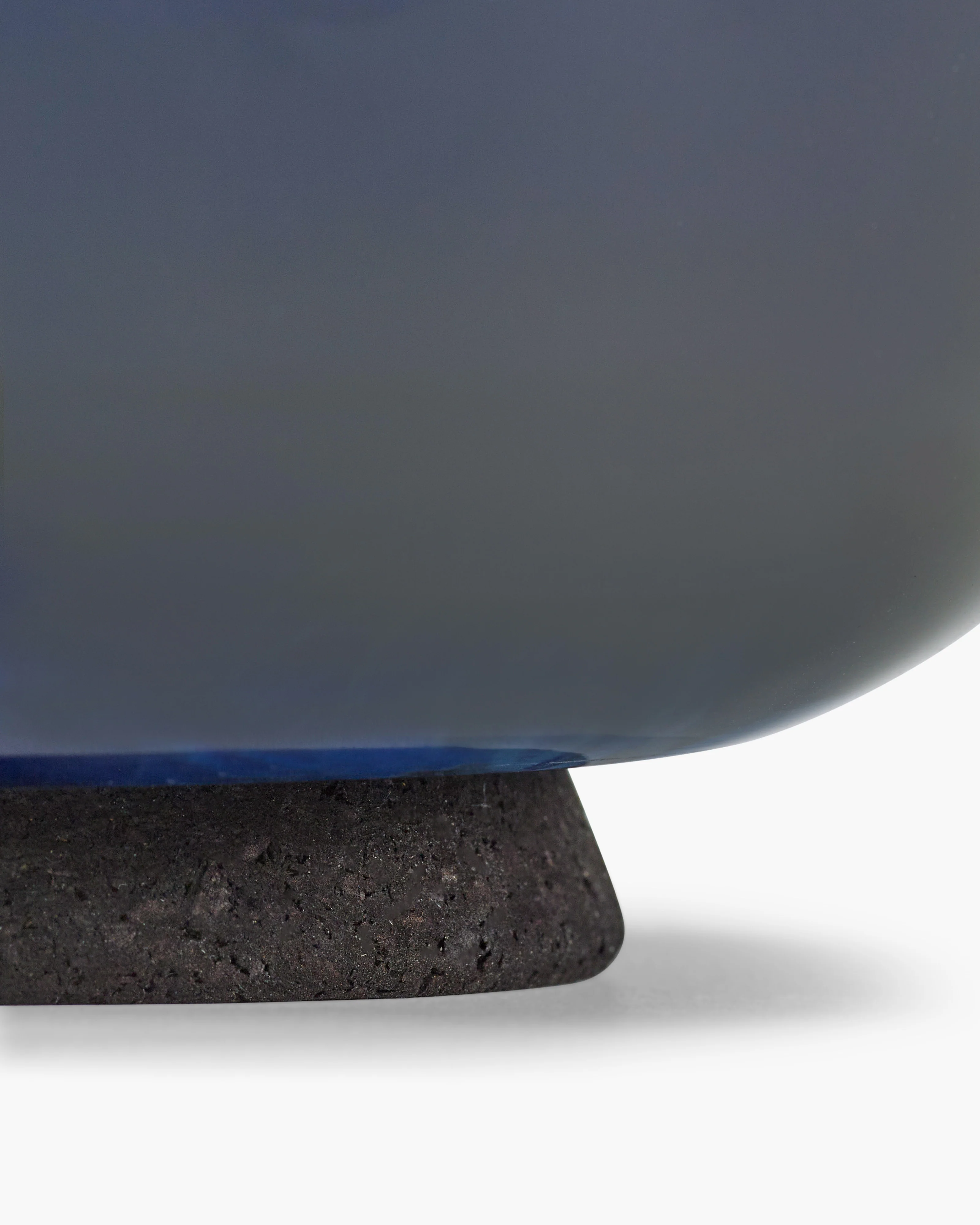 Scented candle M dark blue Panarea - Image 6