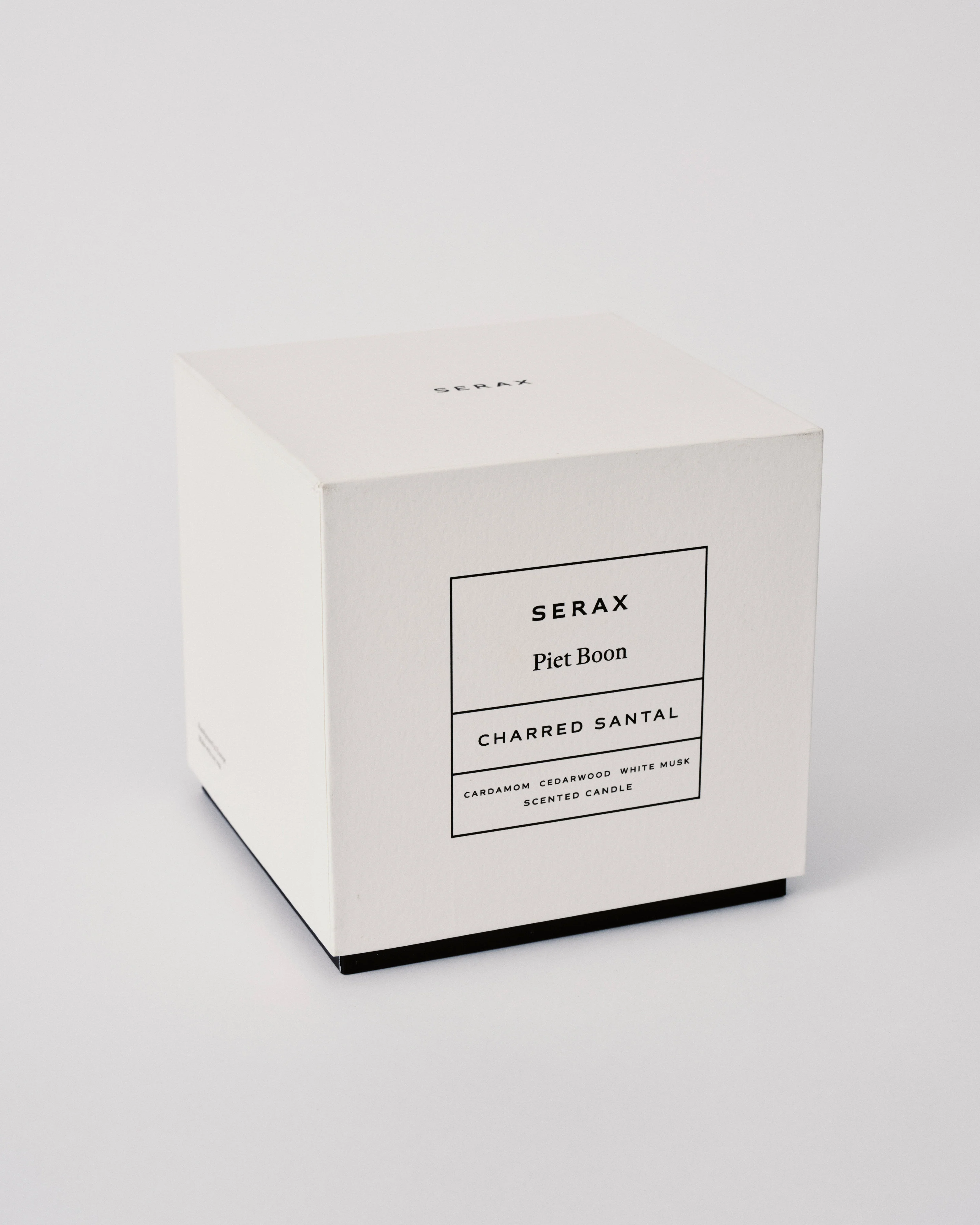 Scented candle M gold Charred Santal - Image 3