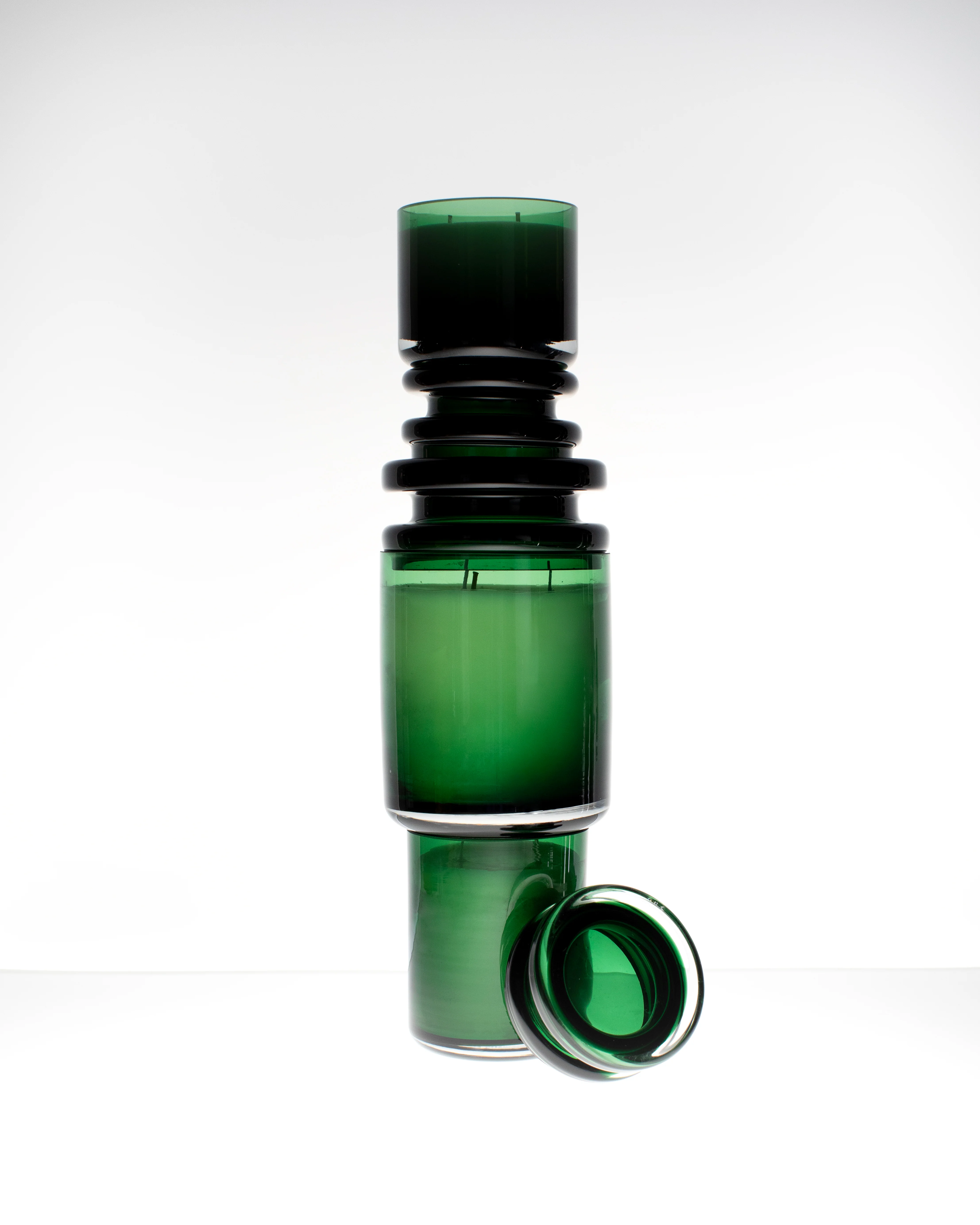 Scented candle M green Aurora - Image 2