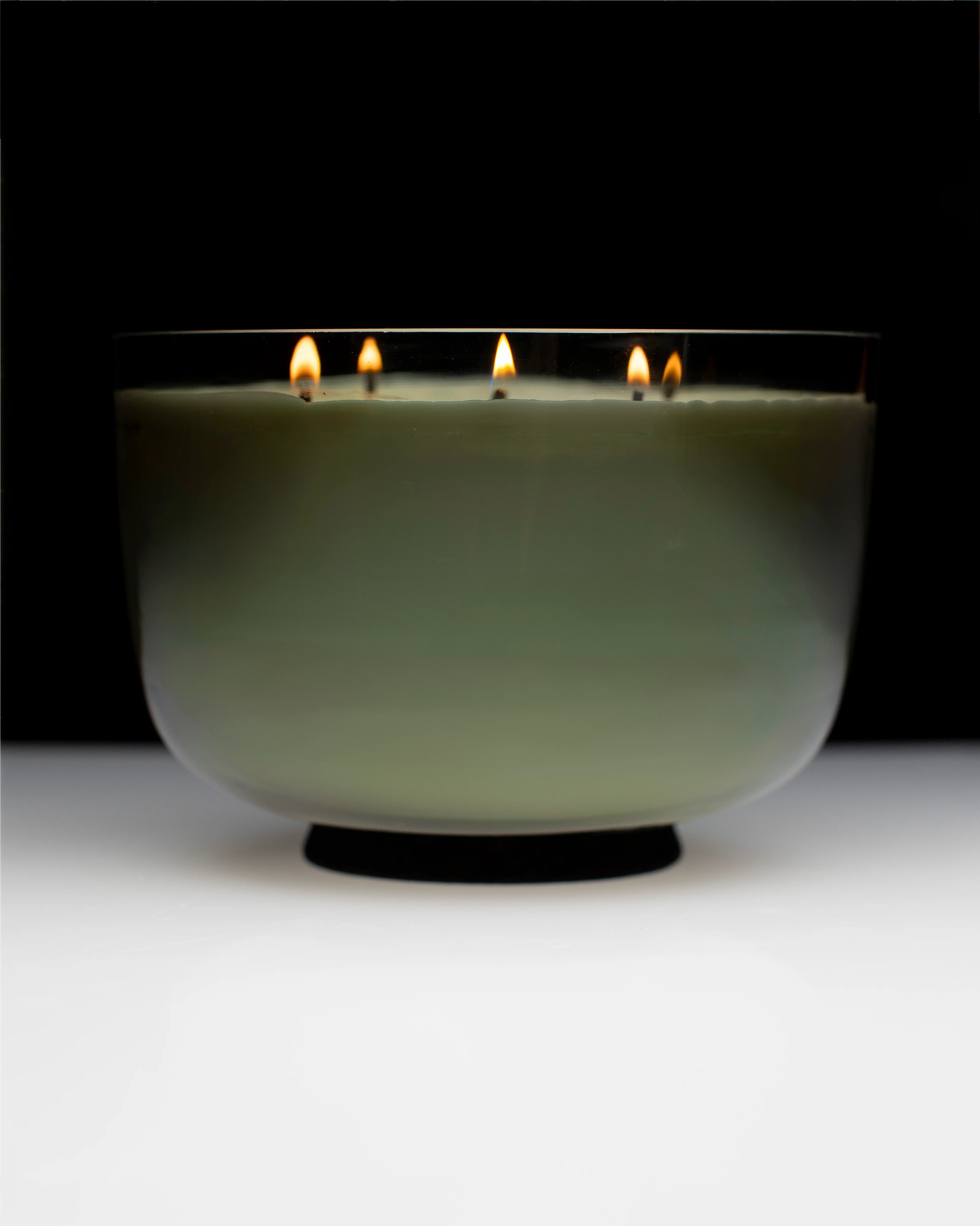 Scented candle M smoky gray Antwerp - Image 2