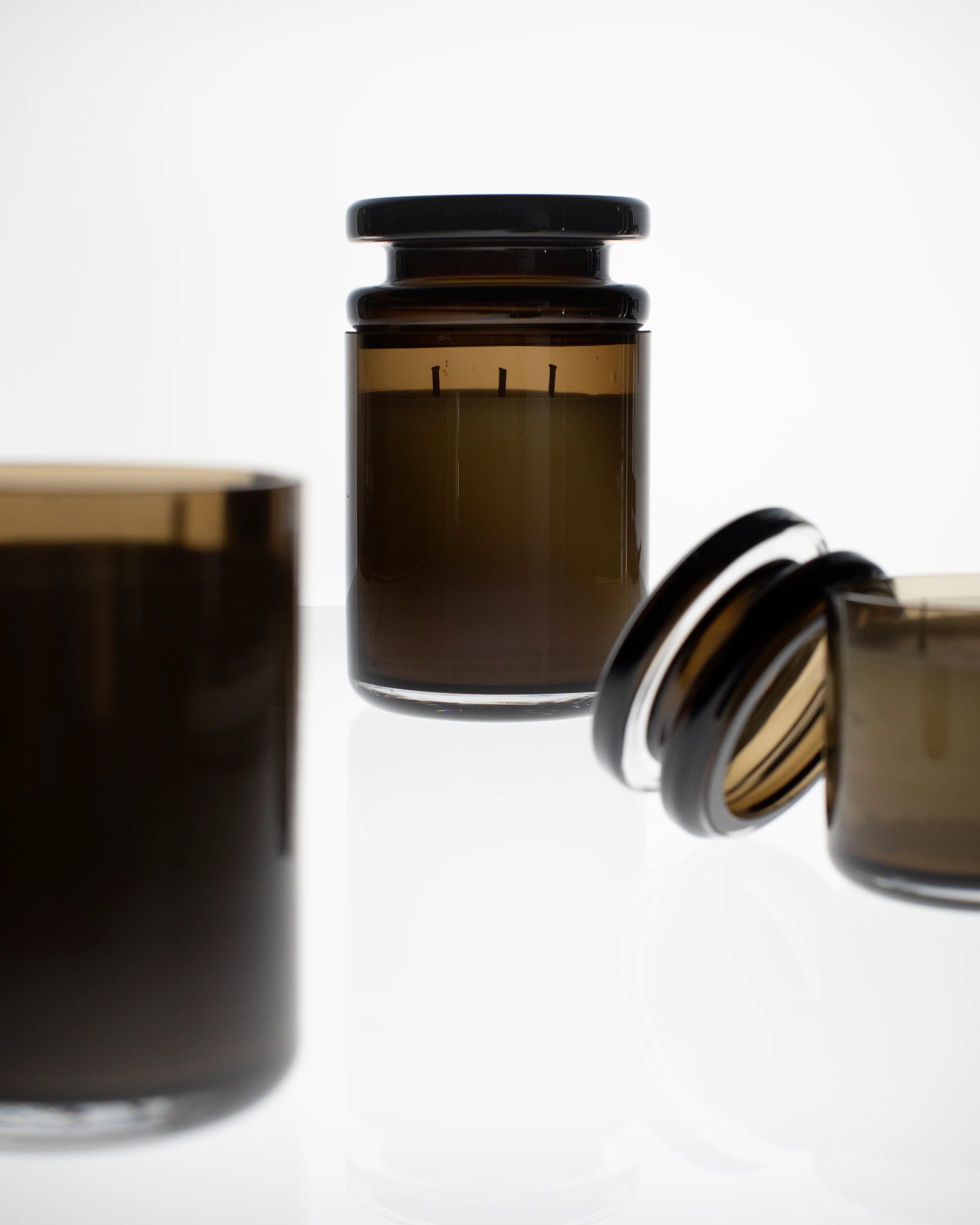 Scented candle S dark brown Zephyr - Image 2