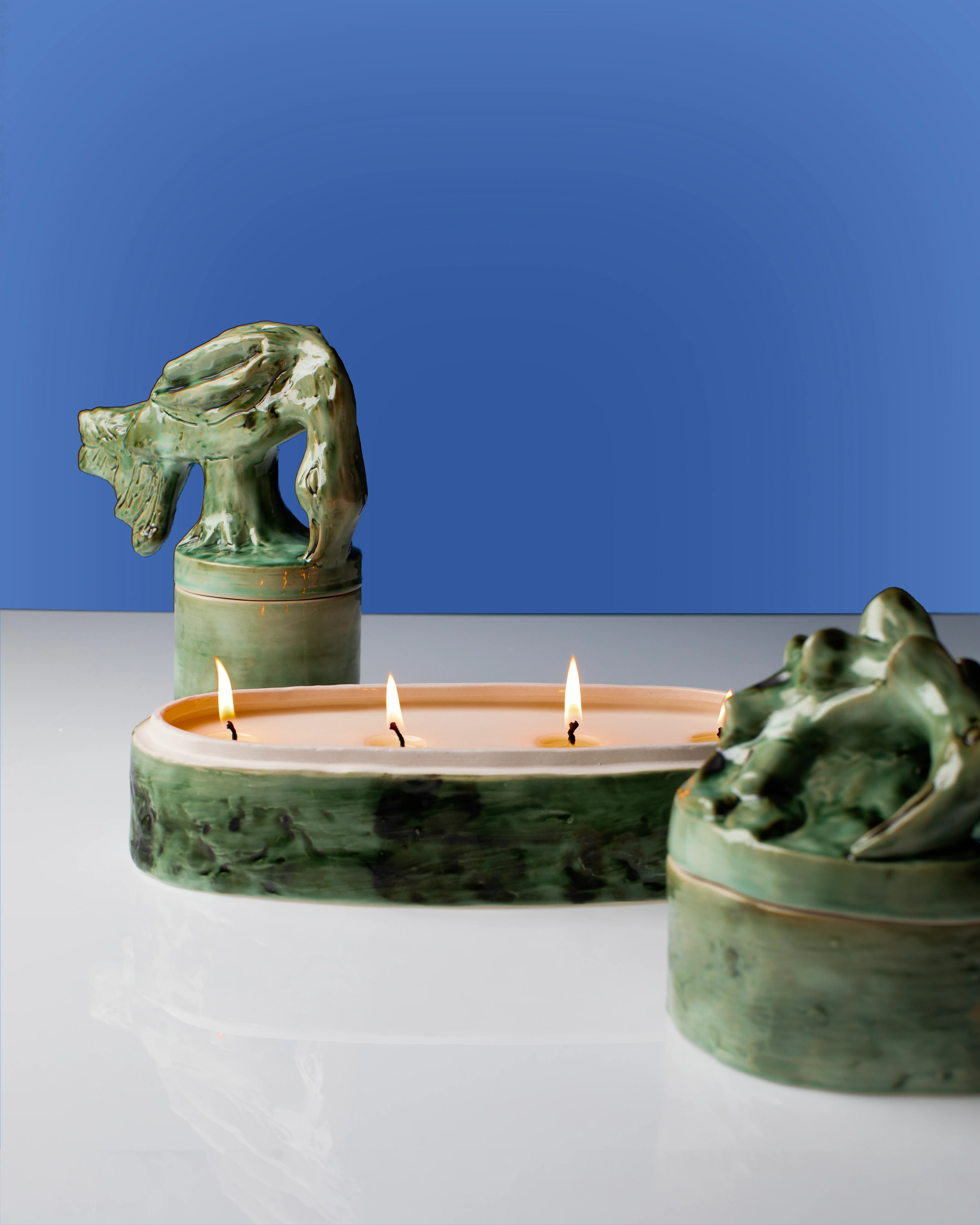 Scented candle S green Sonata - Image 4