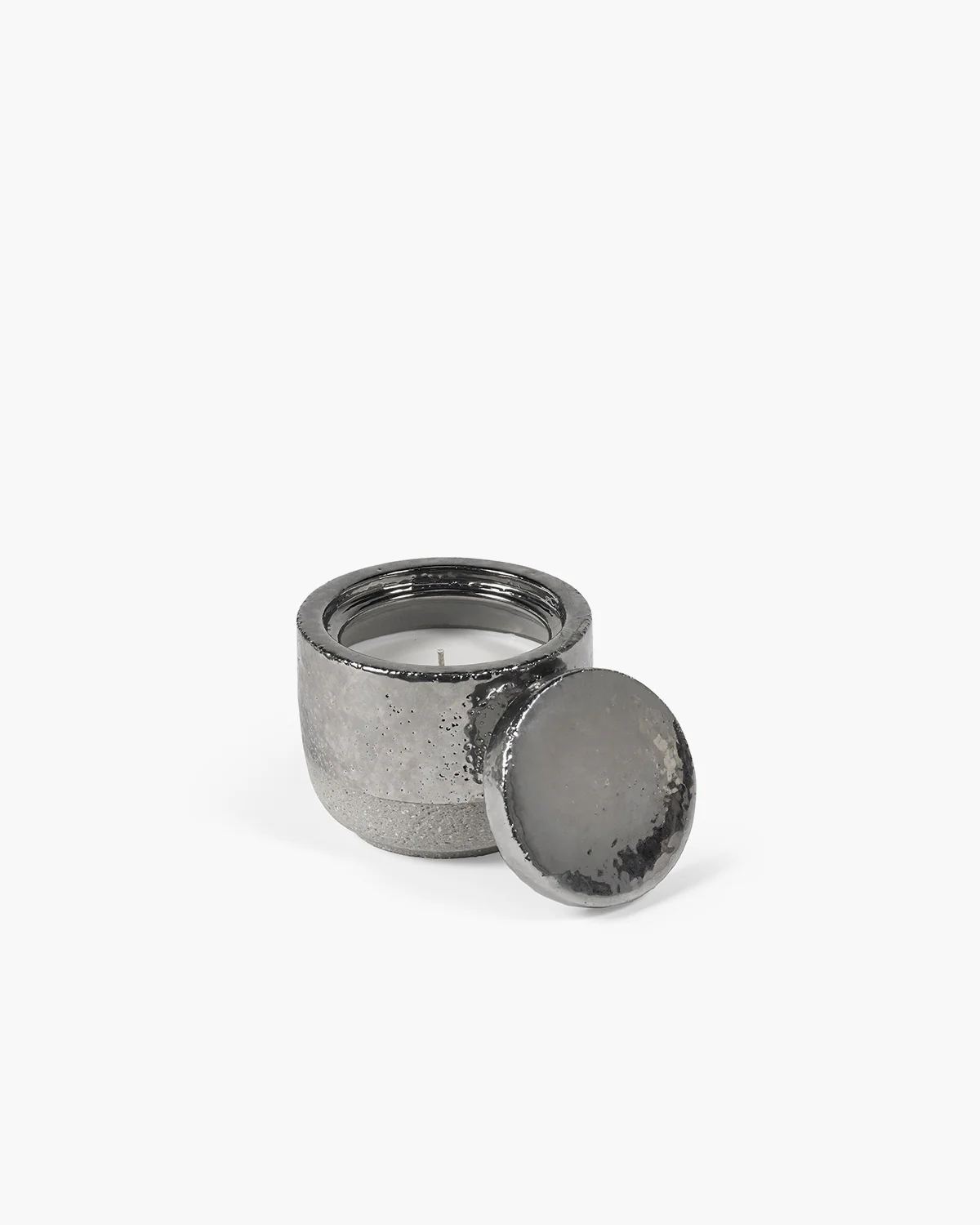 Scented candle S silver Smoked Jasmine - Image 2