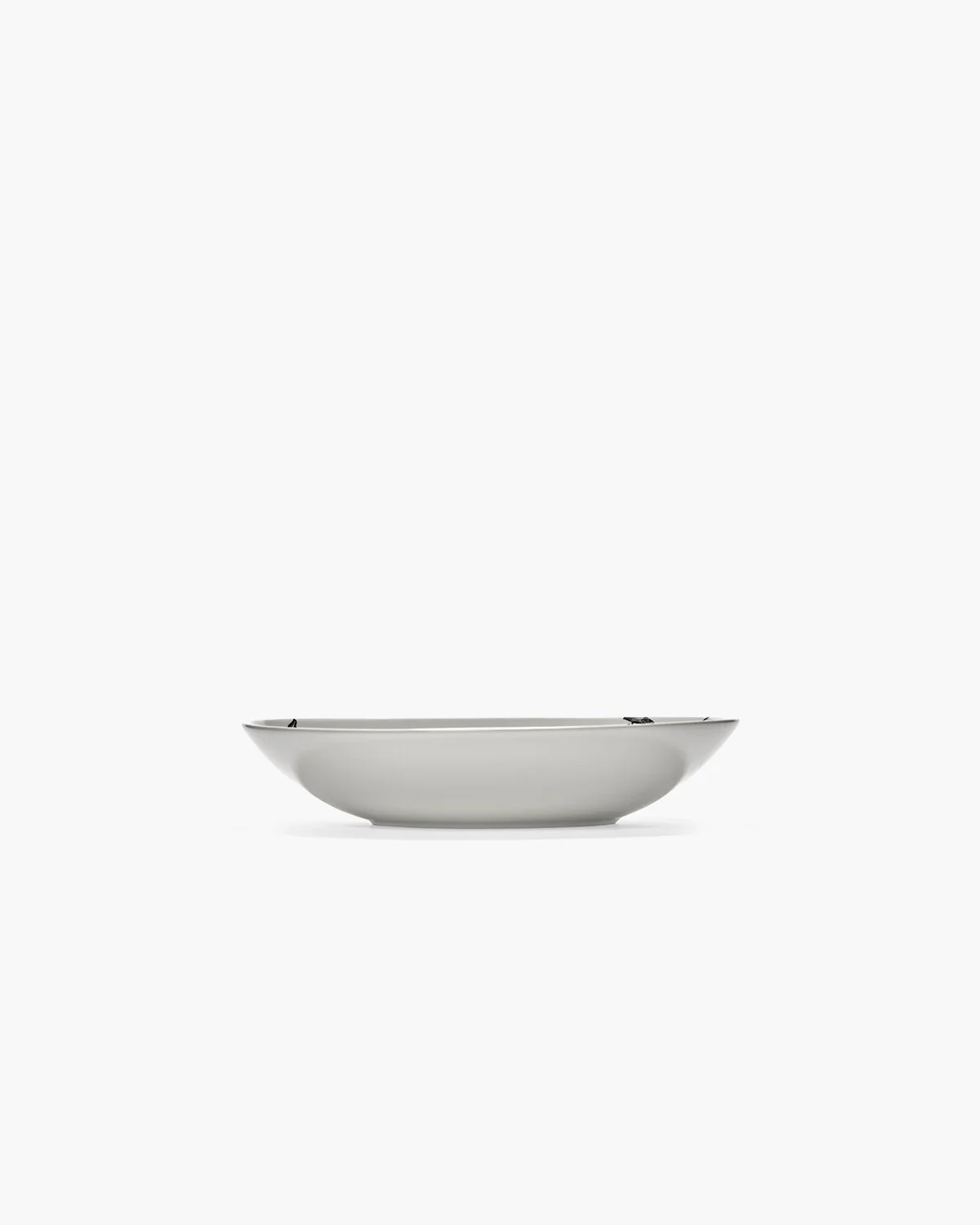 Serving bowl oval L magical blossom white - black Unity - Image 4