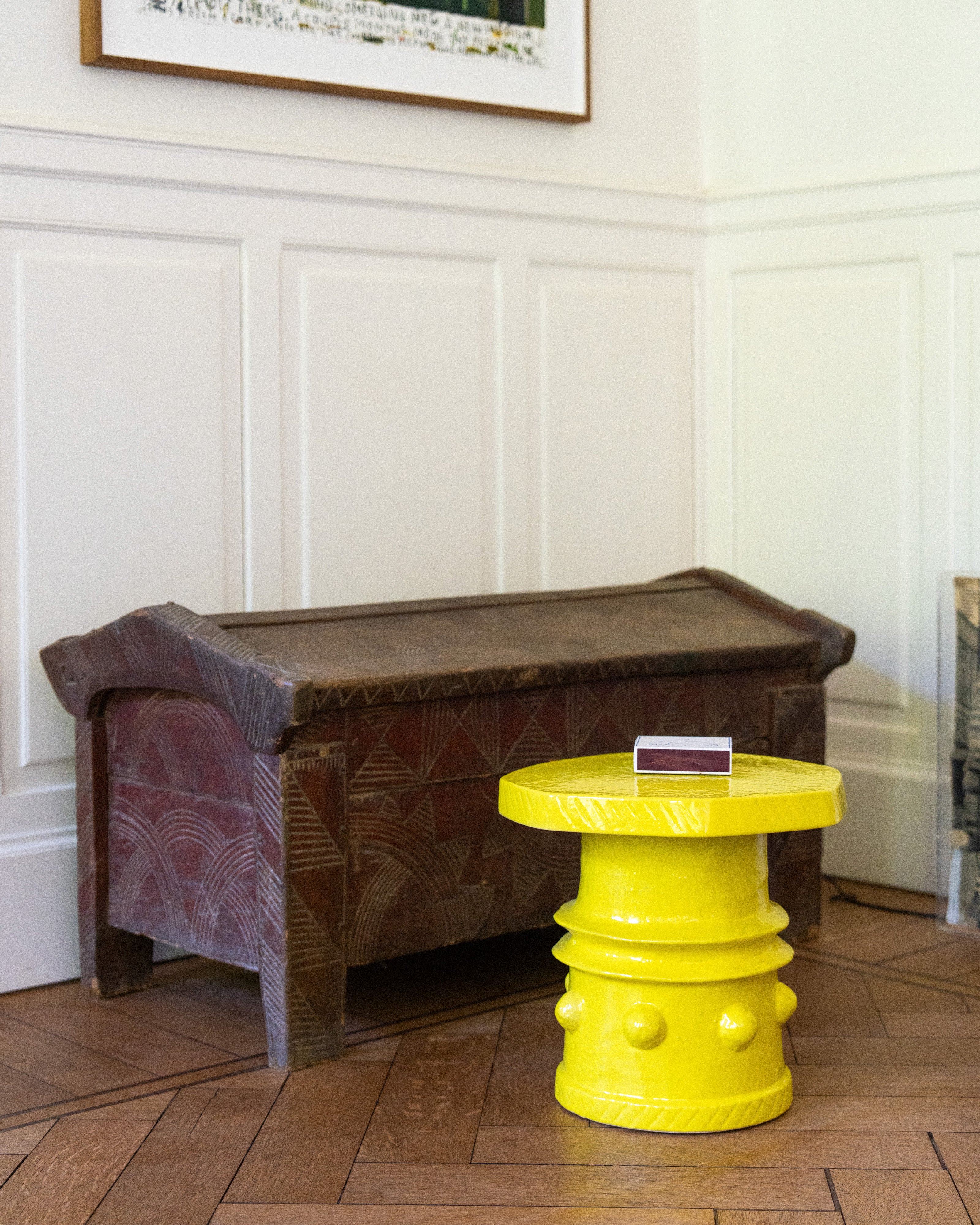 Side table 08 yellow Clara - Image 3