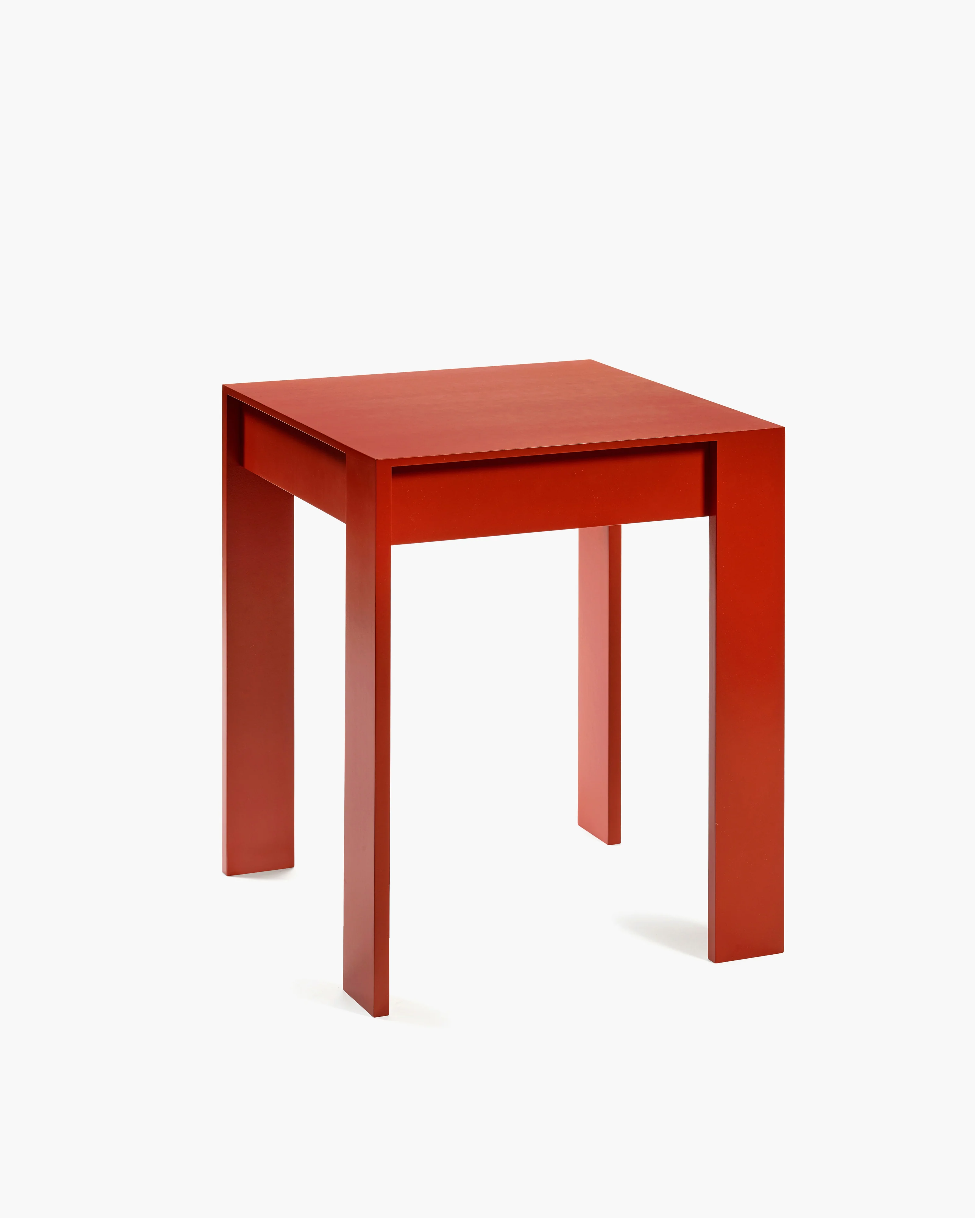 Side table beech red Malé