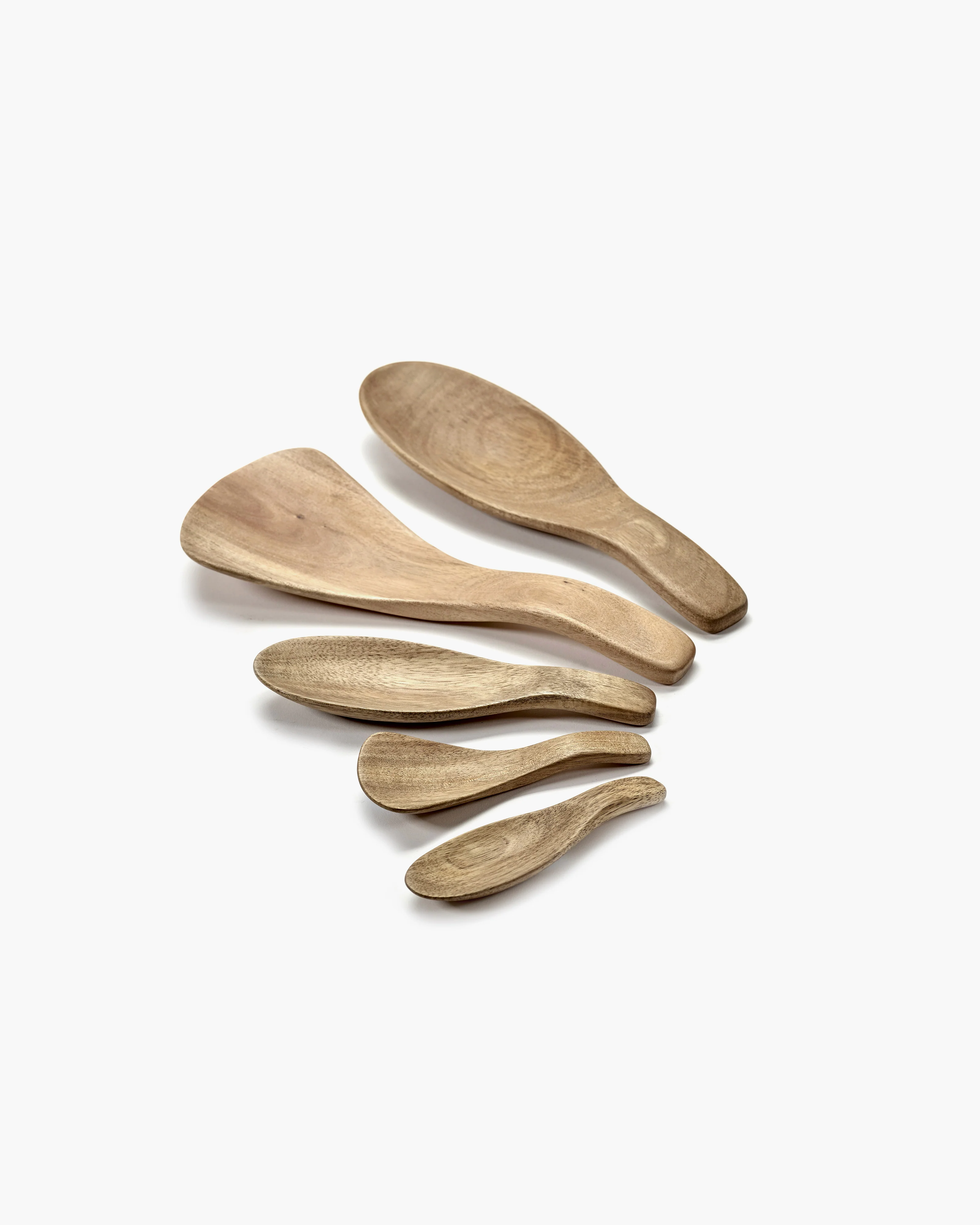 Spoon oval L acacia wood - Image 4