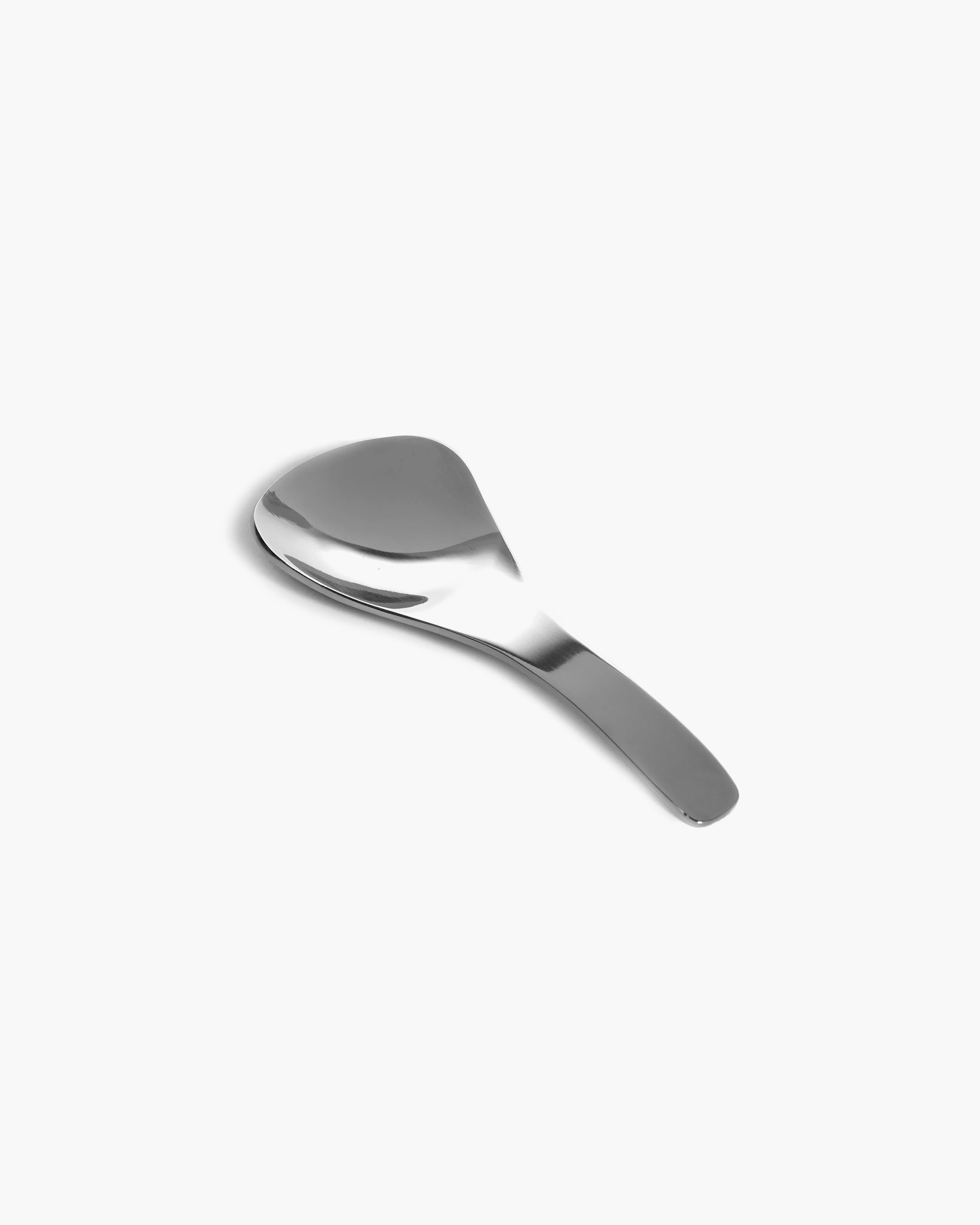Spoon triangle L polished steel