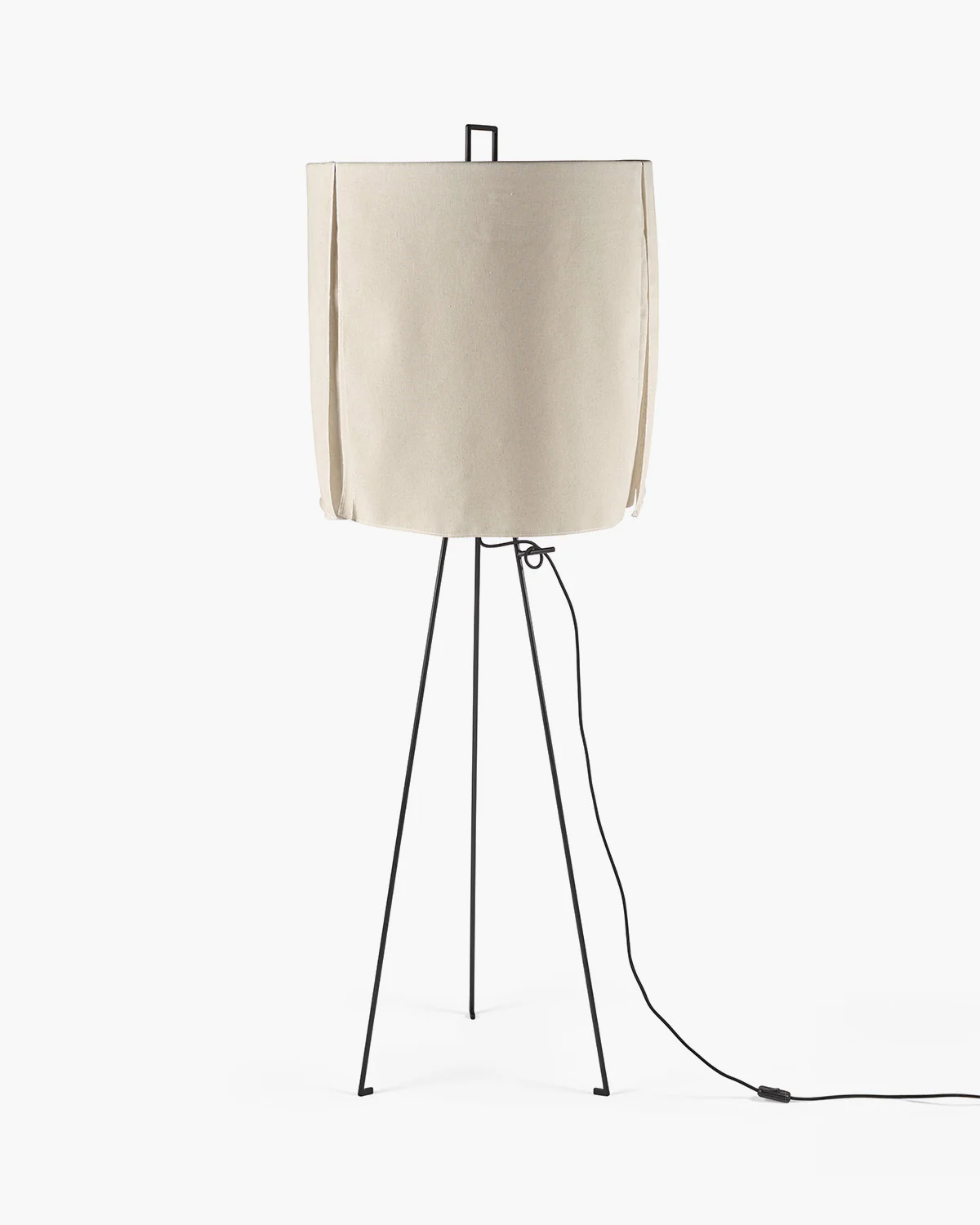 Standing lamp L black - beige Nomad - Image 3