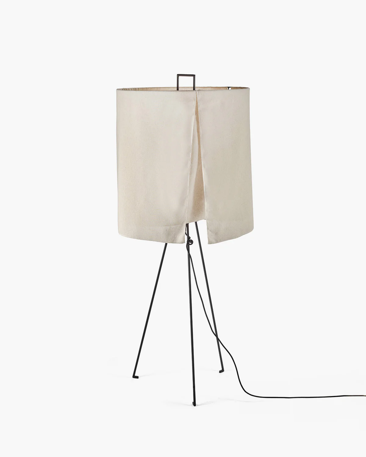Standing lamp M black - beige Nomad