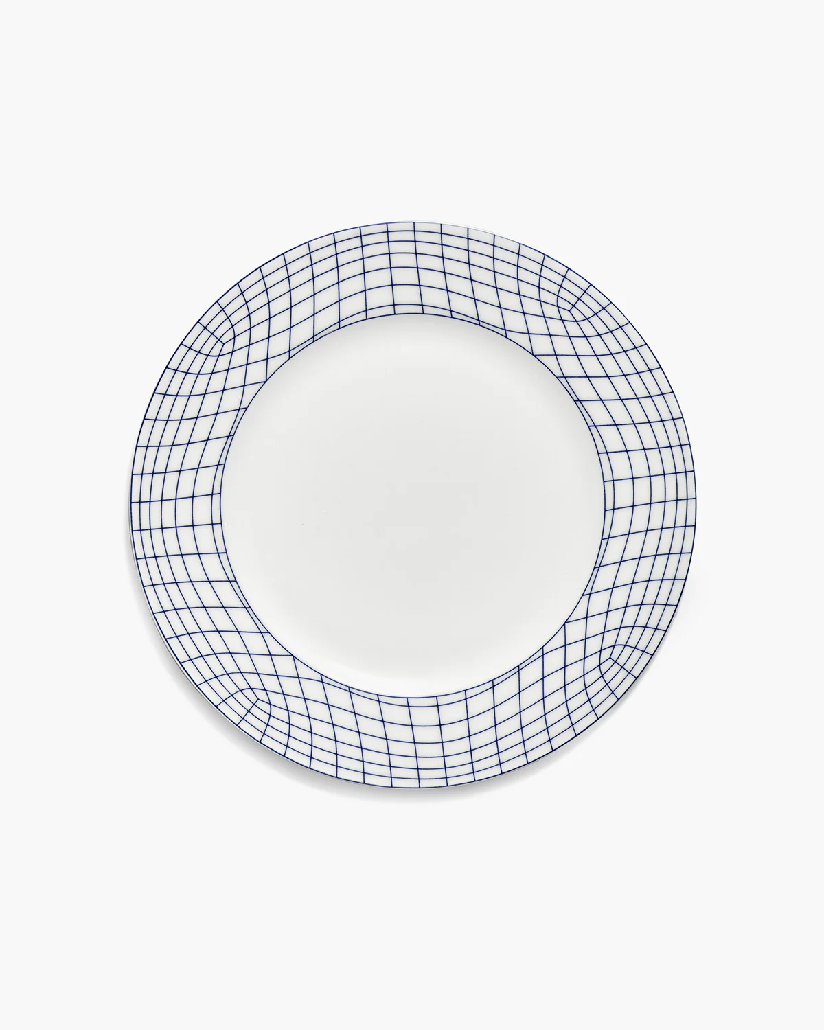 Starter plate white - blue Nido