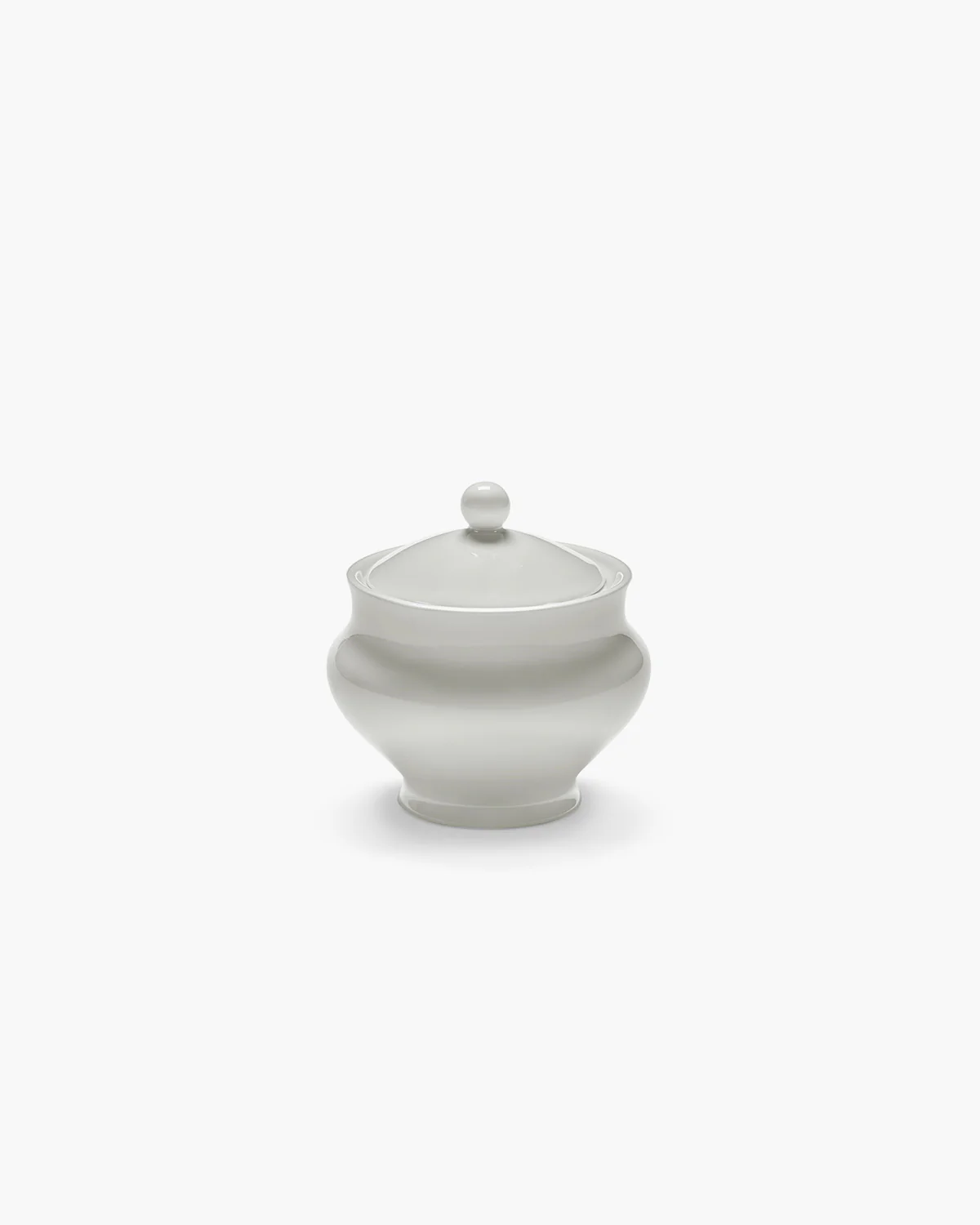 Sugar bowl white Perle Fine Les Objets Mouleversants