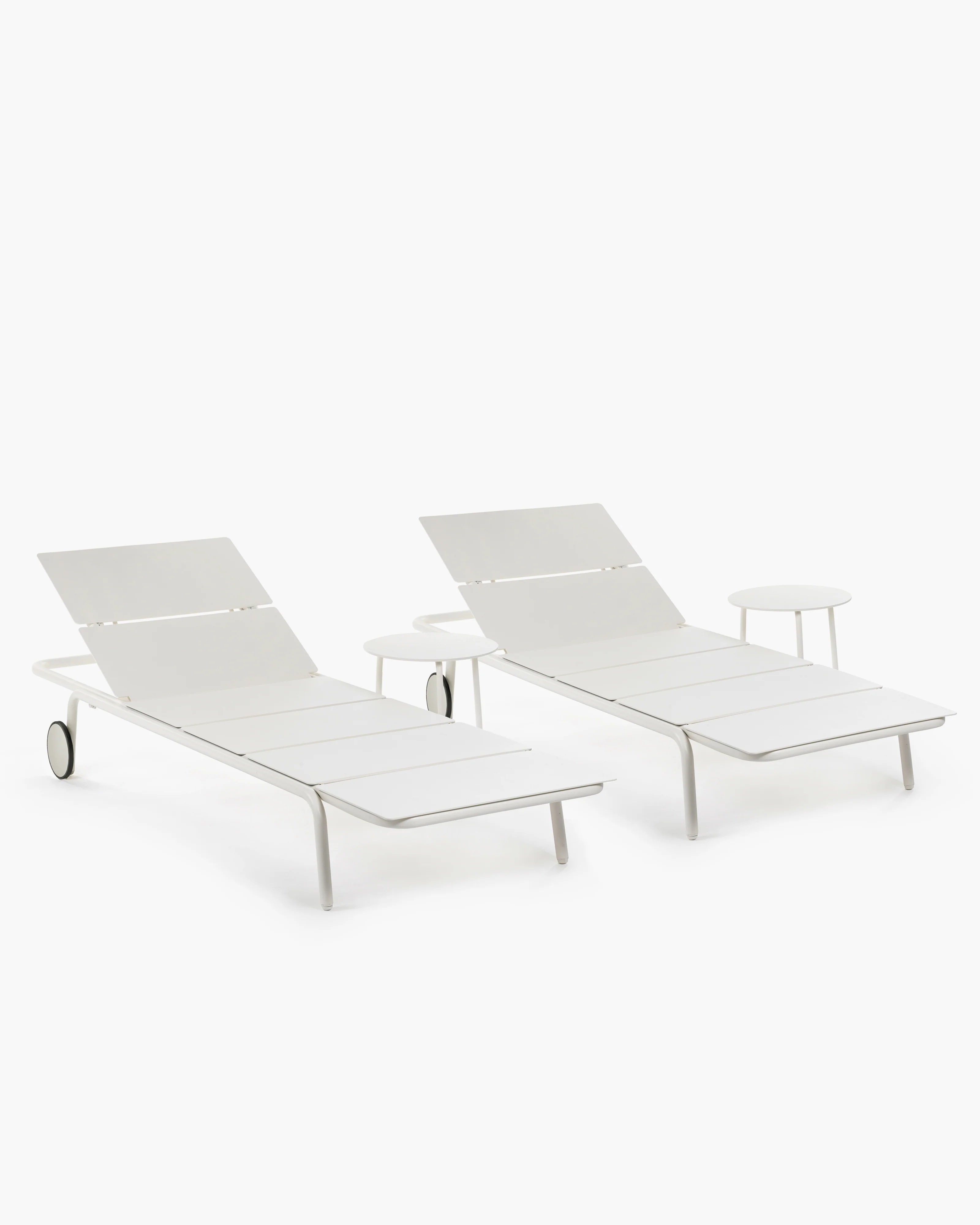 Sun lounger aluminium sand August - Image 7