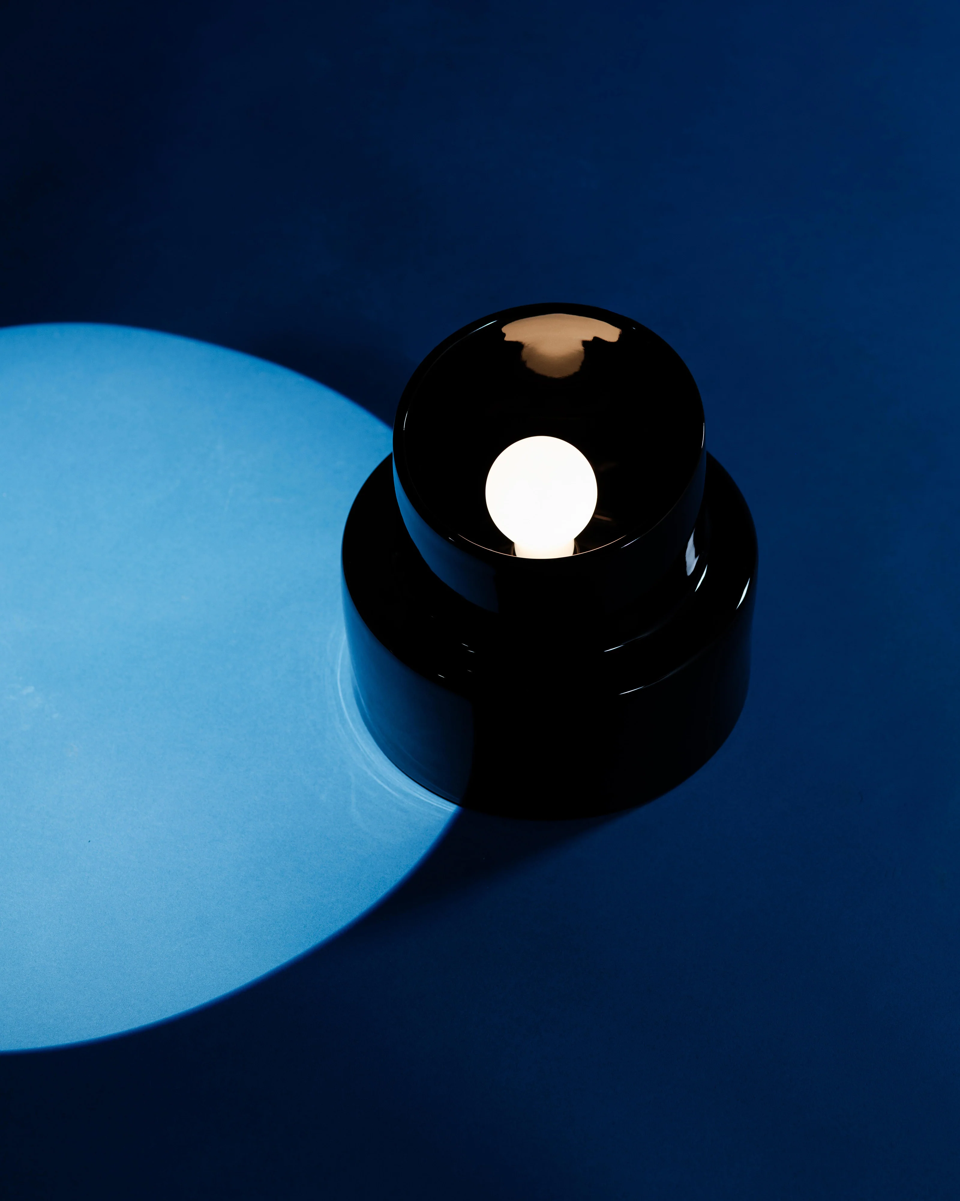 Table lamp black Pillar - Image 3