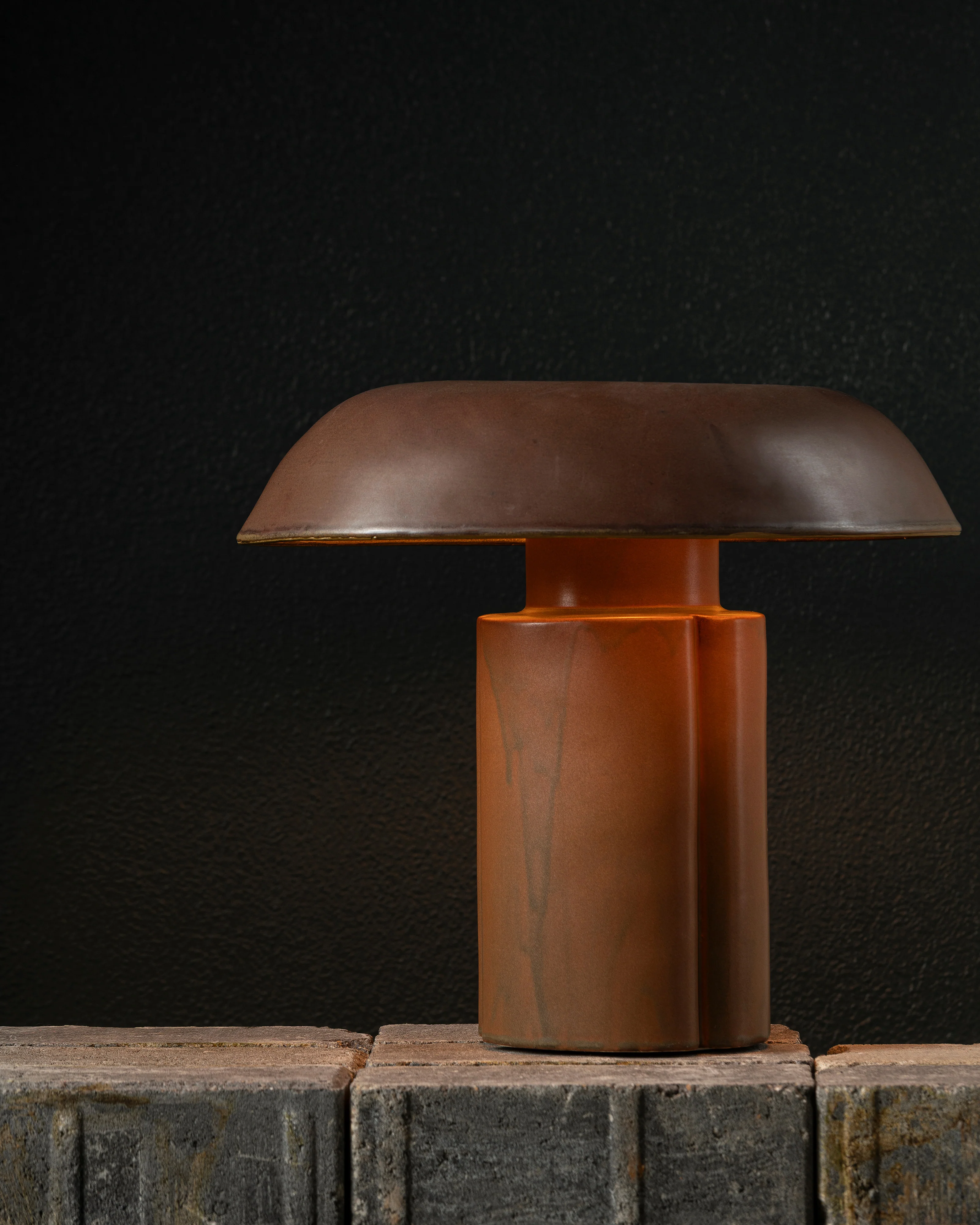 Table lamp brown Oliver Terres de Rêves - Image 2