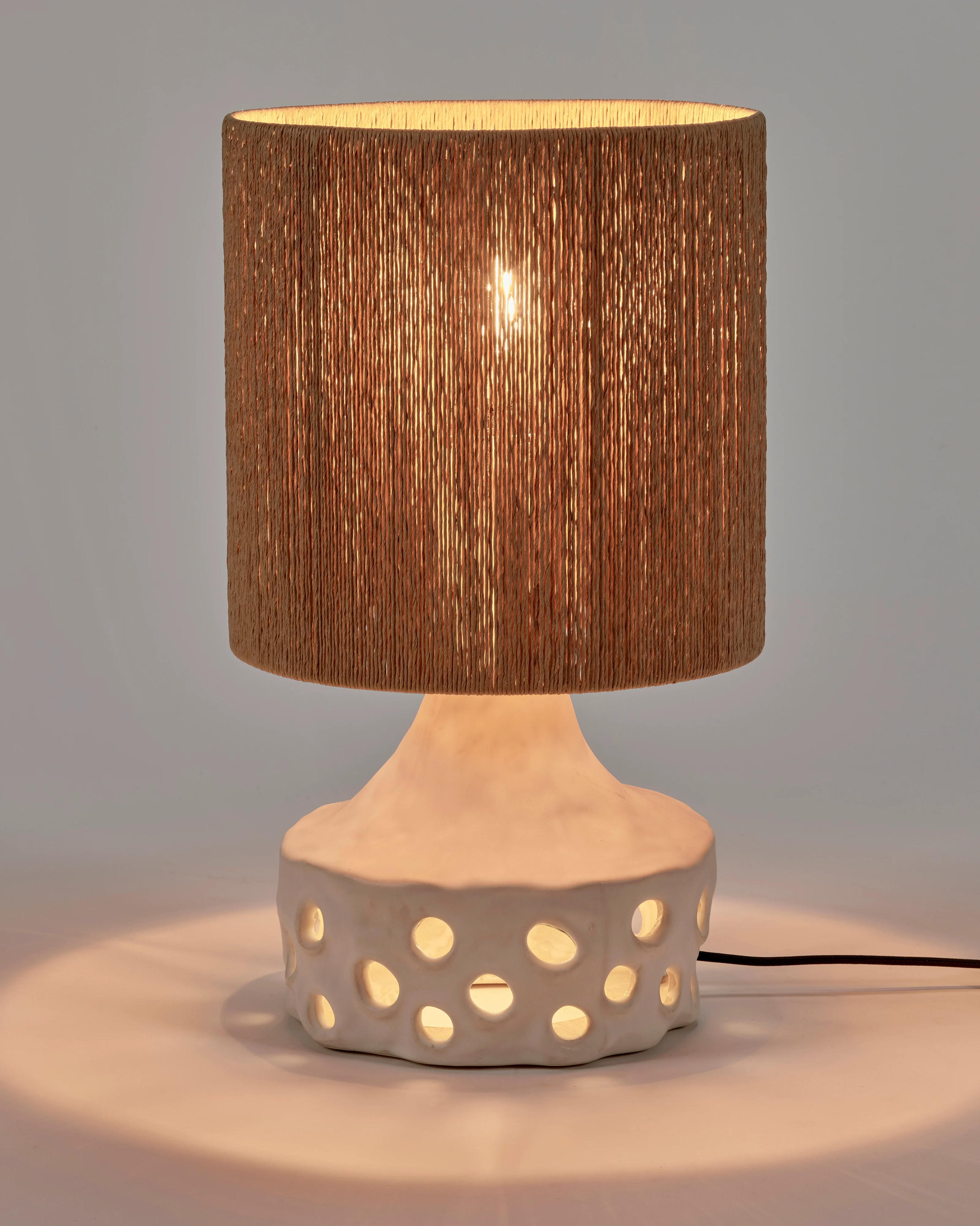 Table lamp brown Oya 02 - Image 4