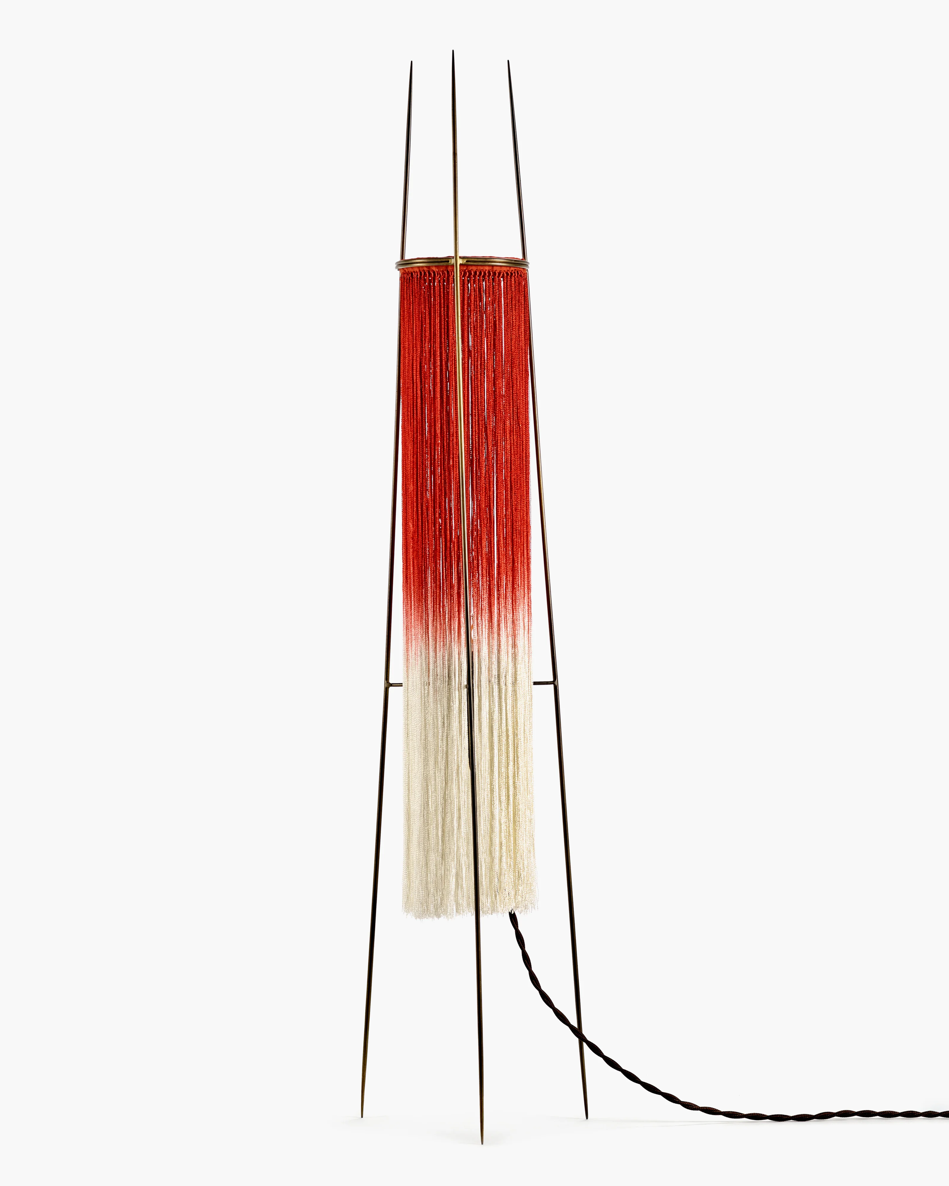 Table lamp scarlet/cream Kiki - Image 5