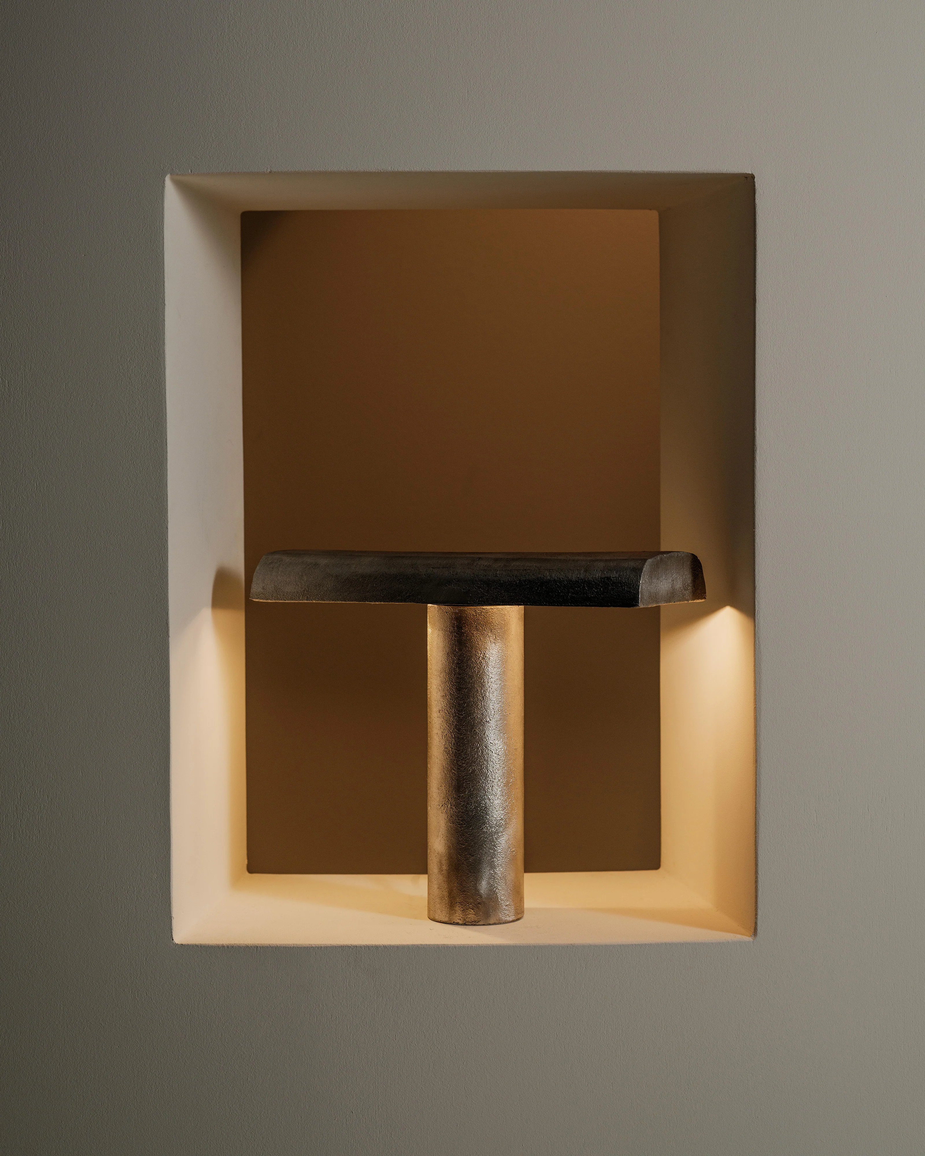Table lamp steel grey FCK - Image 2