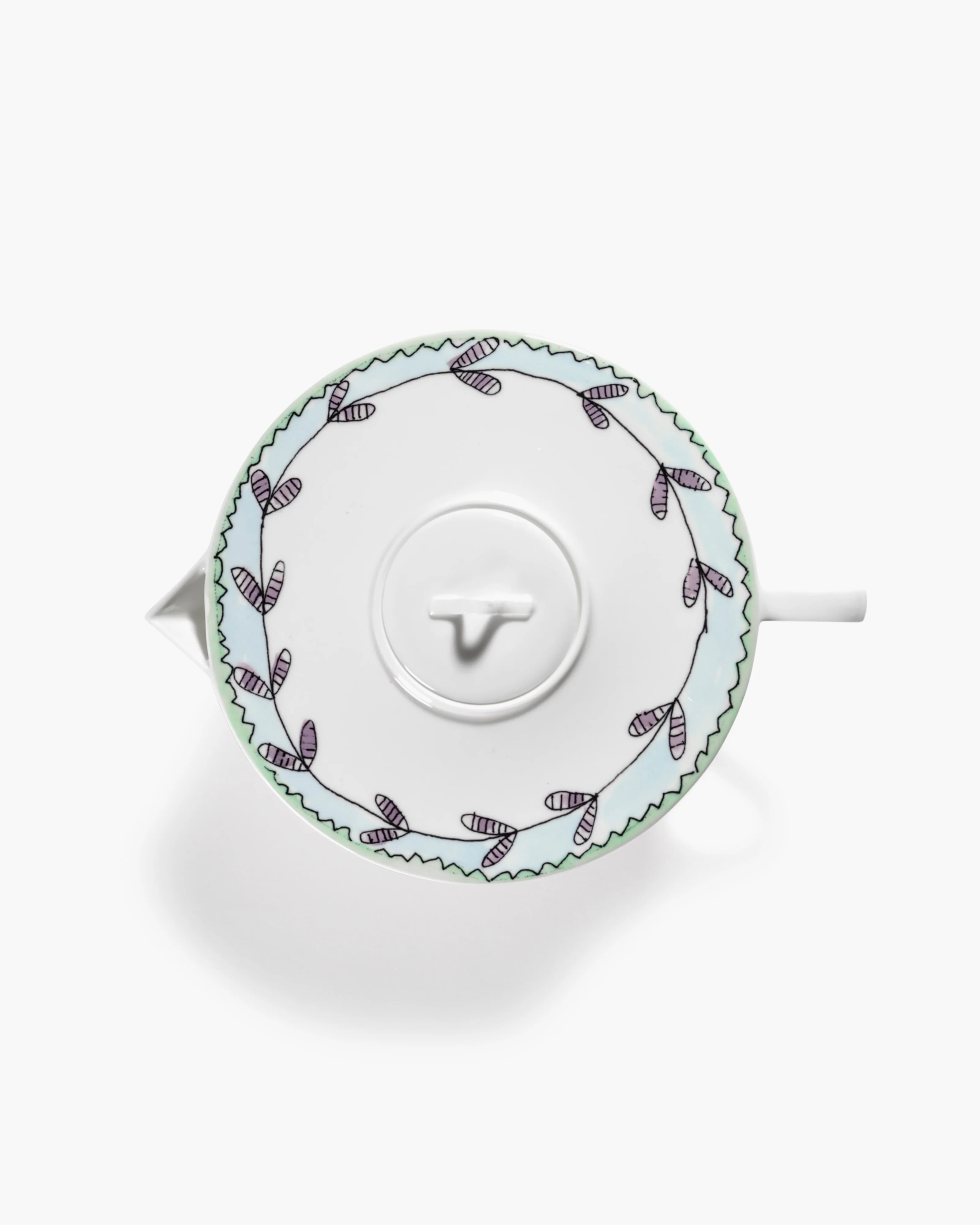 Tea pot Blossom milk Midnight Flowers