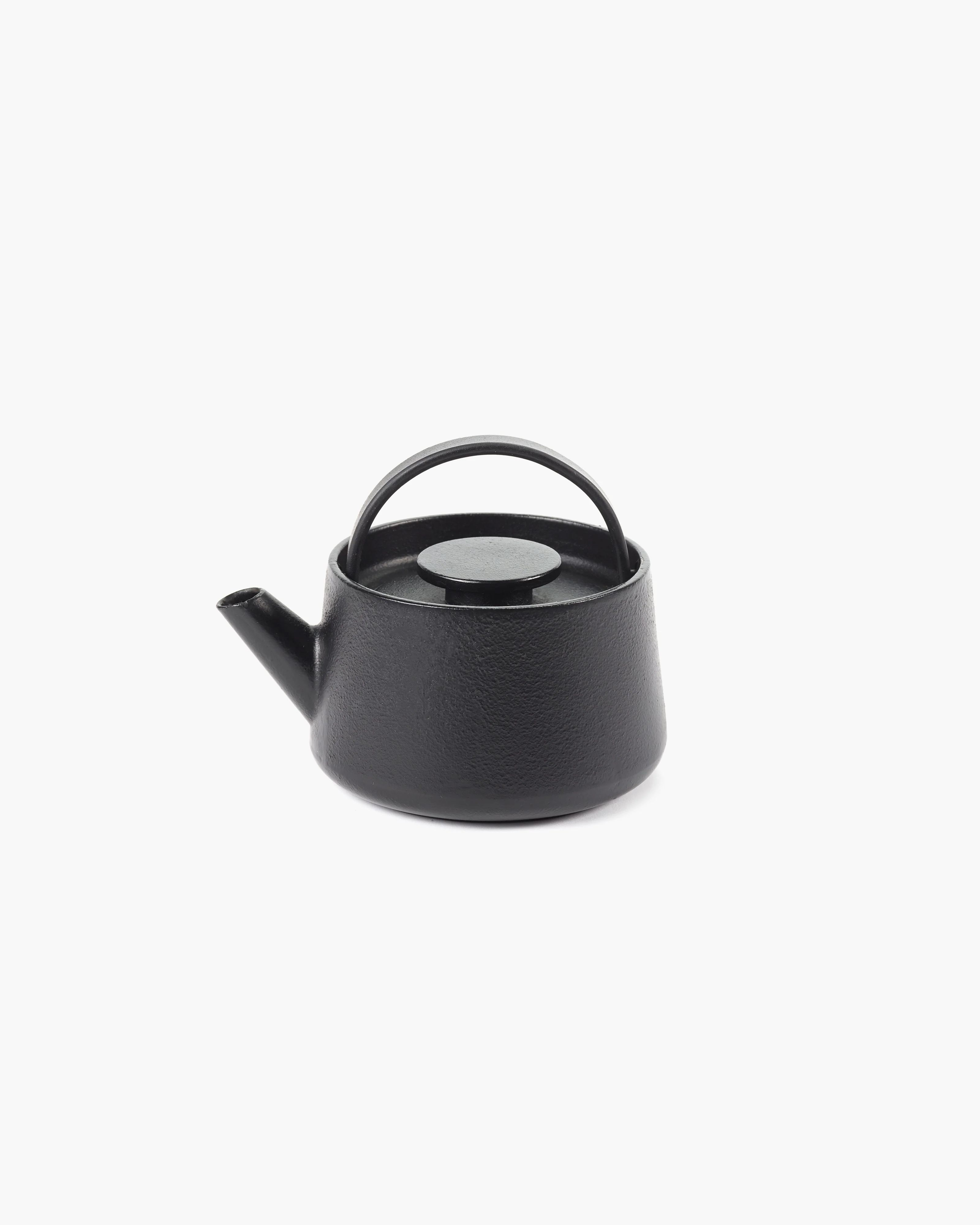 Tea pot S cast iron black Inku