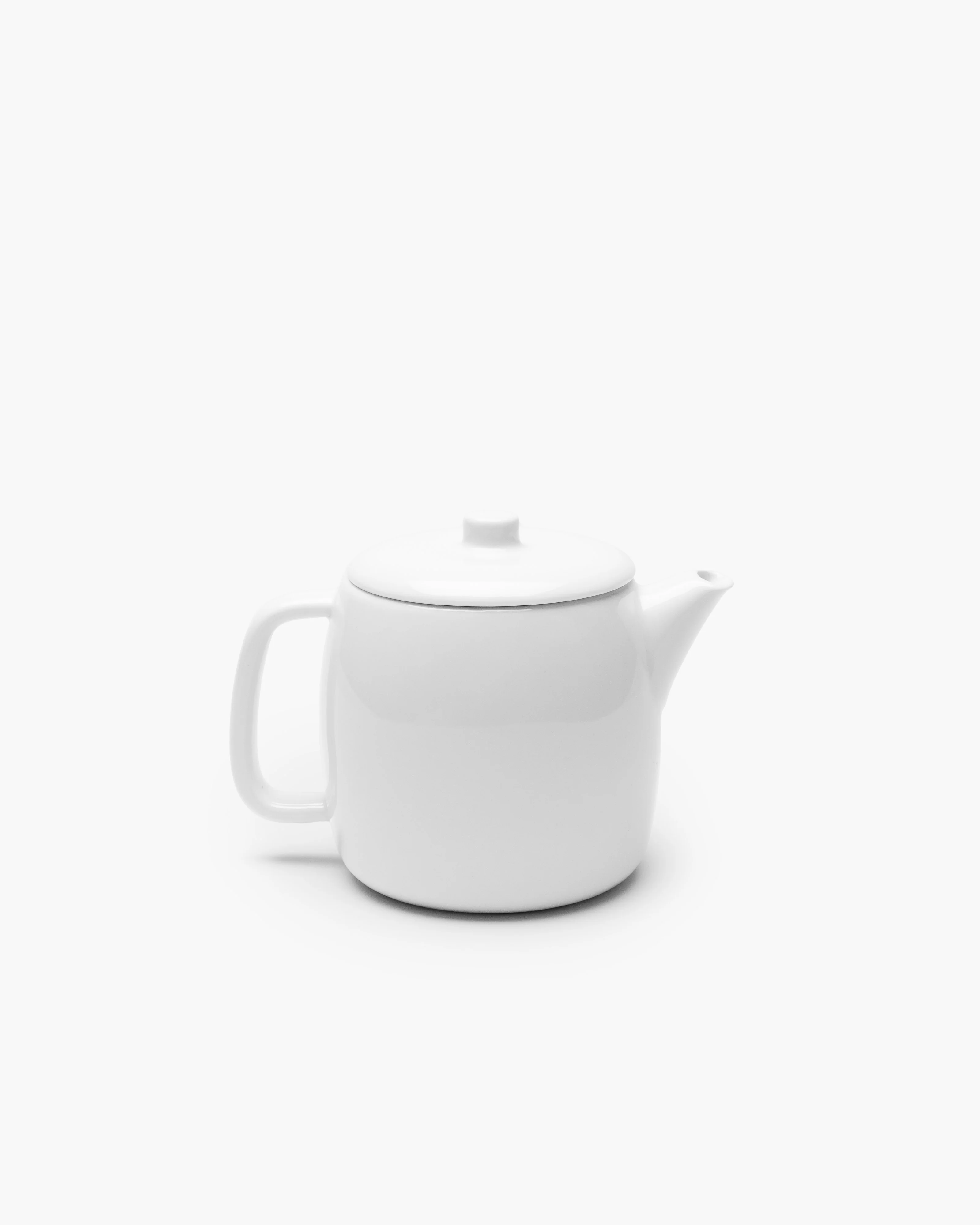 Tea pot white glazed Passe-partout