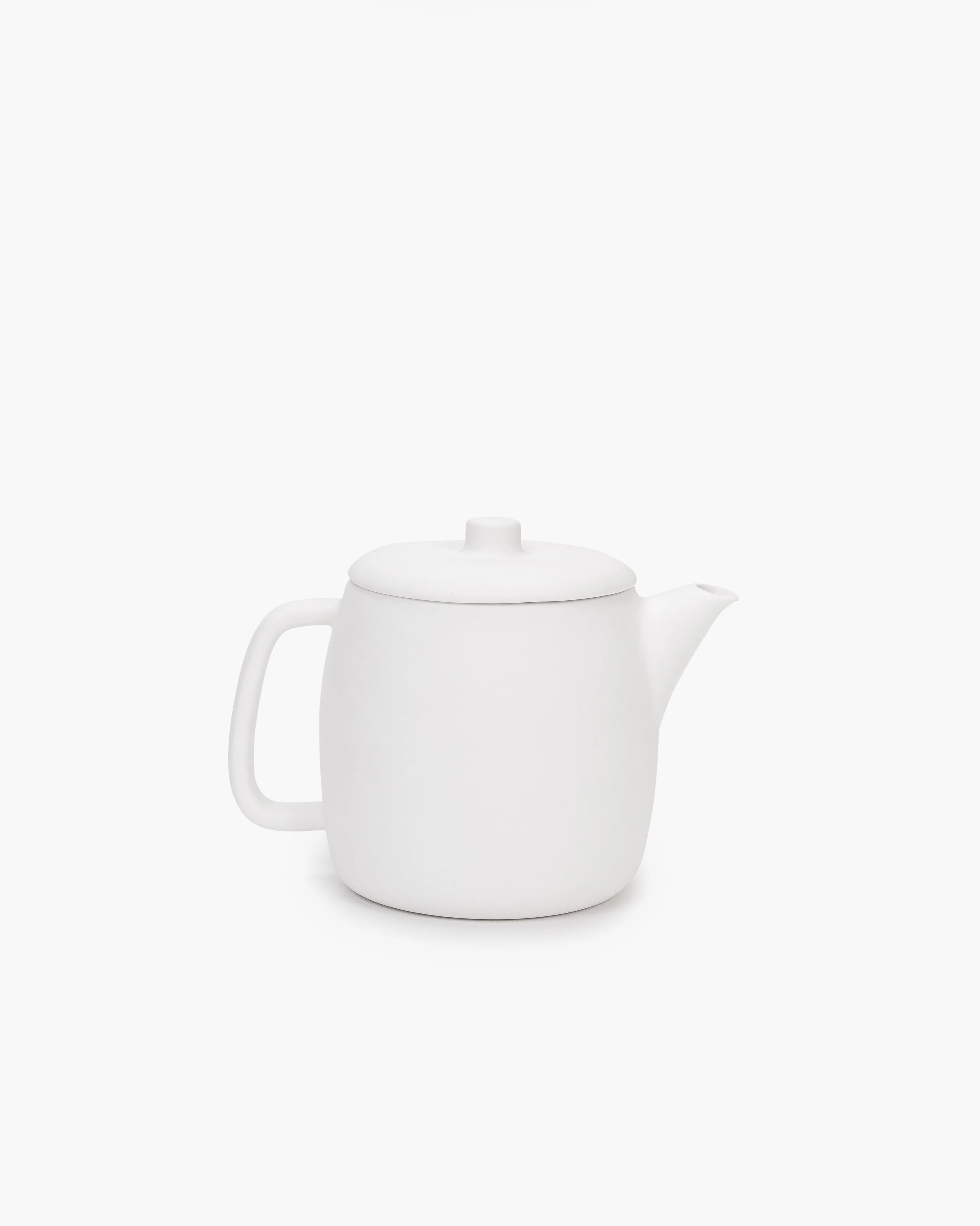 Tea pot white matt Passe-partout