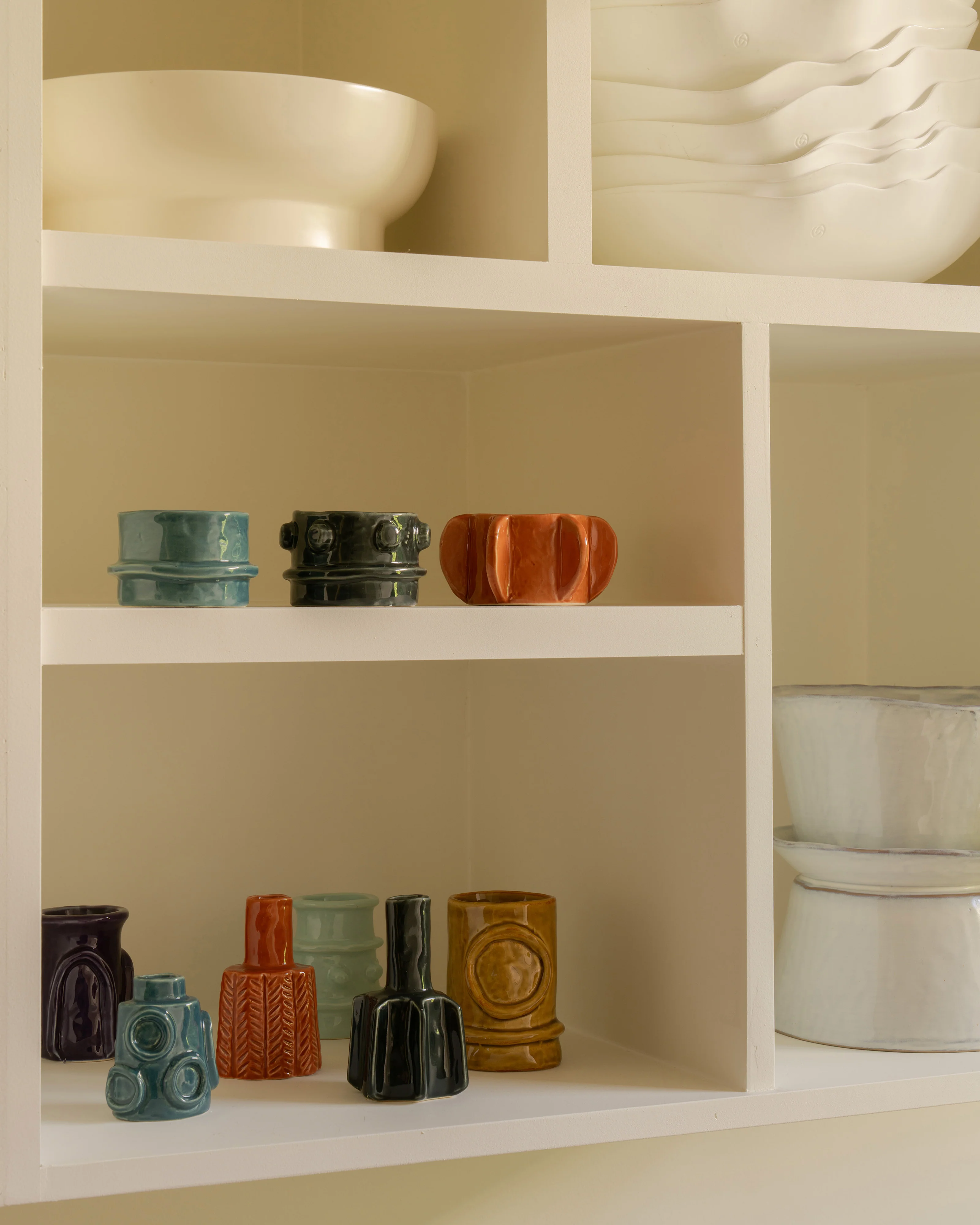 Tealight holder – ass/3 glazed Molly - Image 3