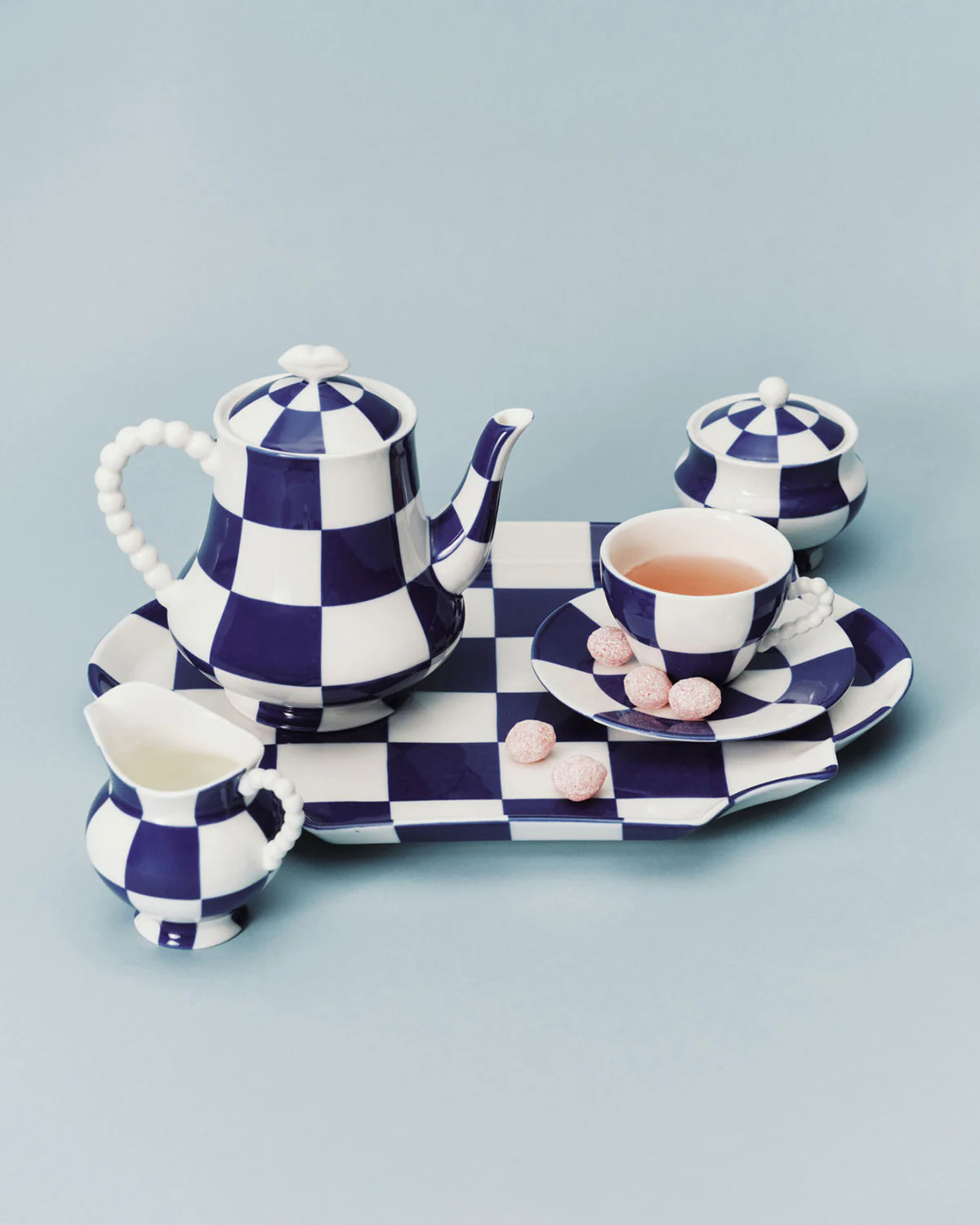 Teapot blue - white Fête des Bêtes Les Objets Mouleversants - Image 2