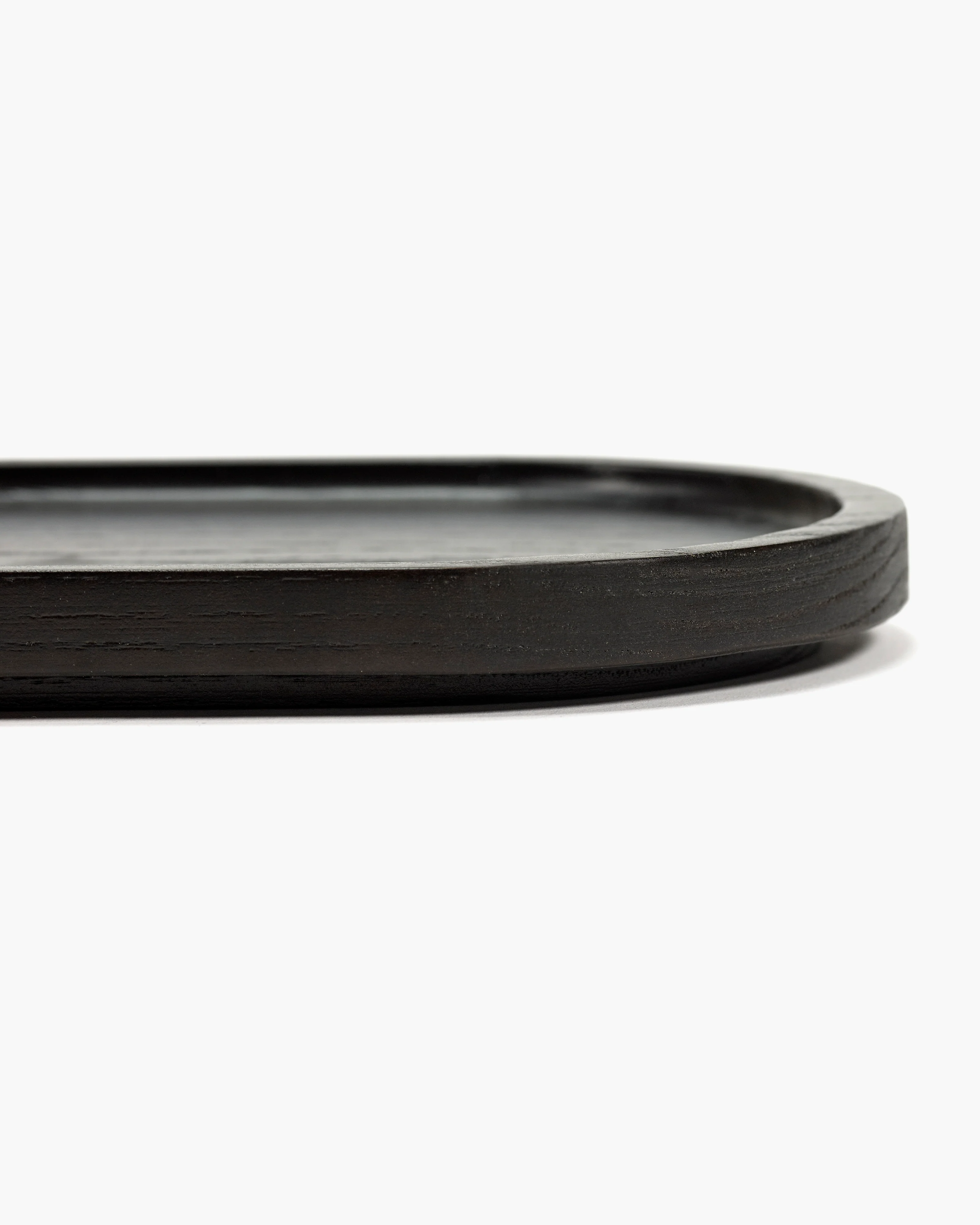 Tray L black wood La Mère - Image 3