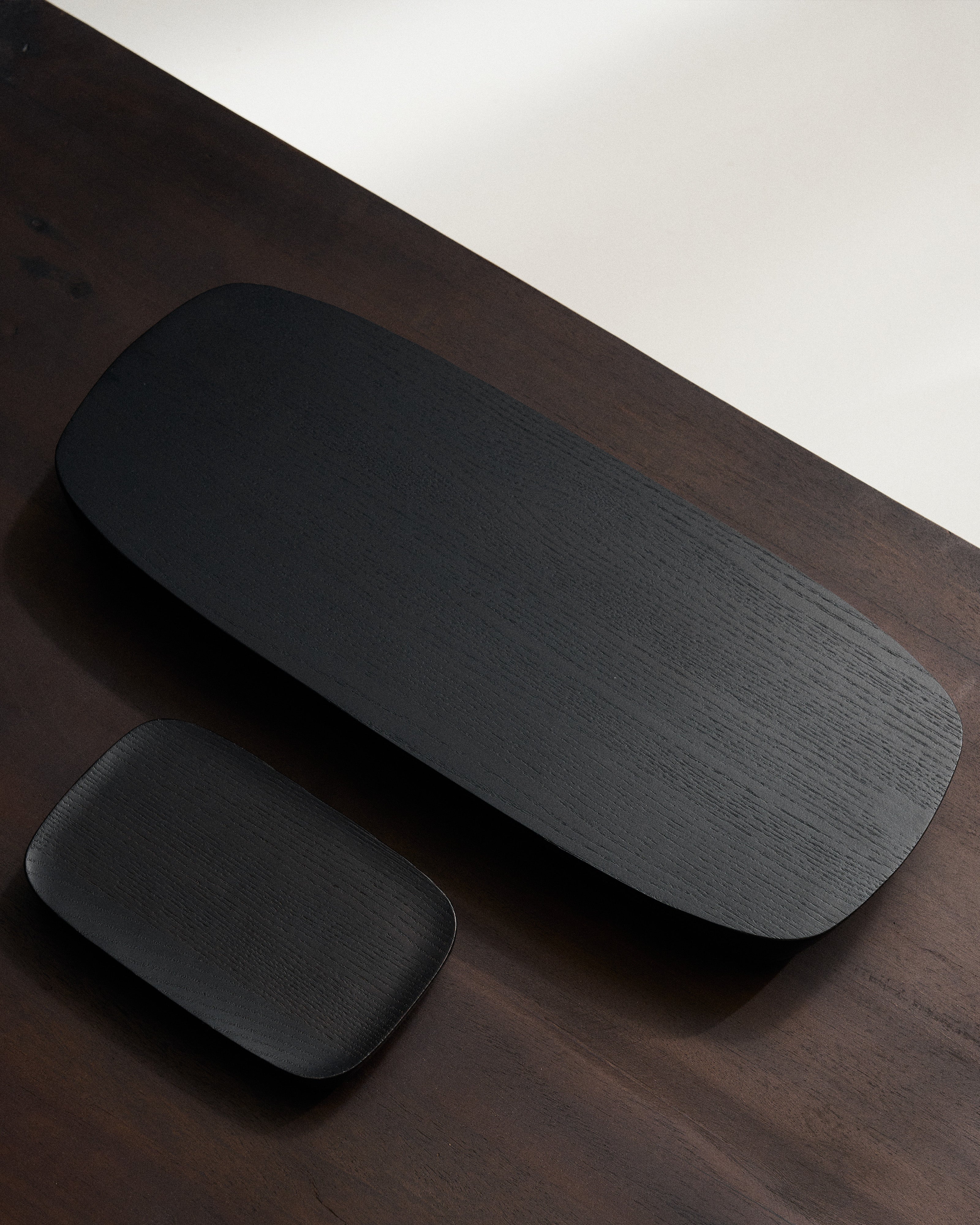 Tray L black wood Out of lines - Image 3