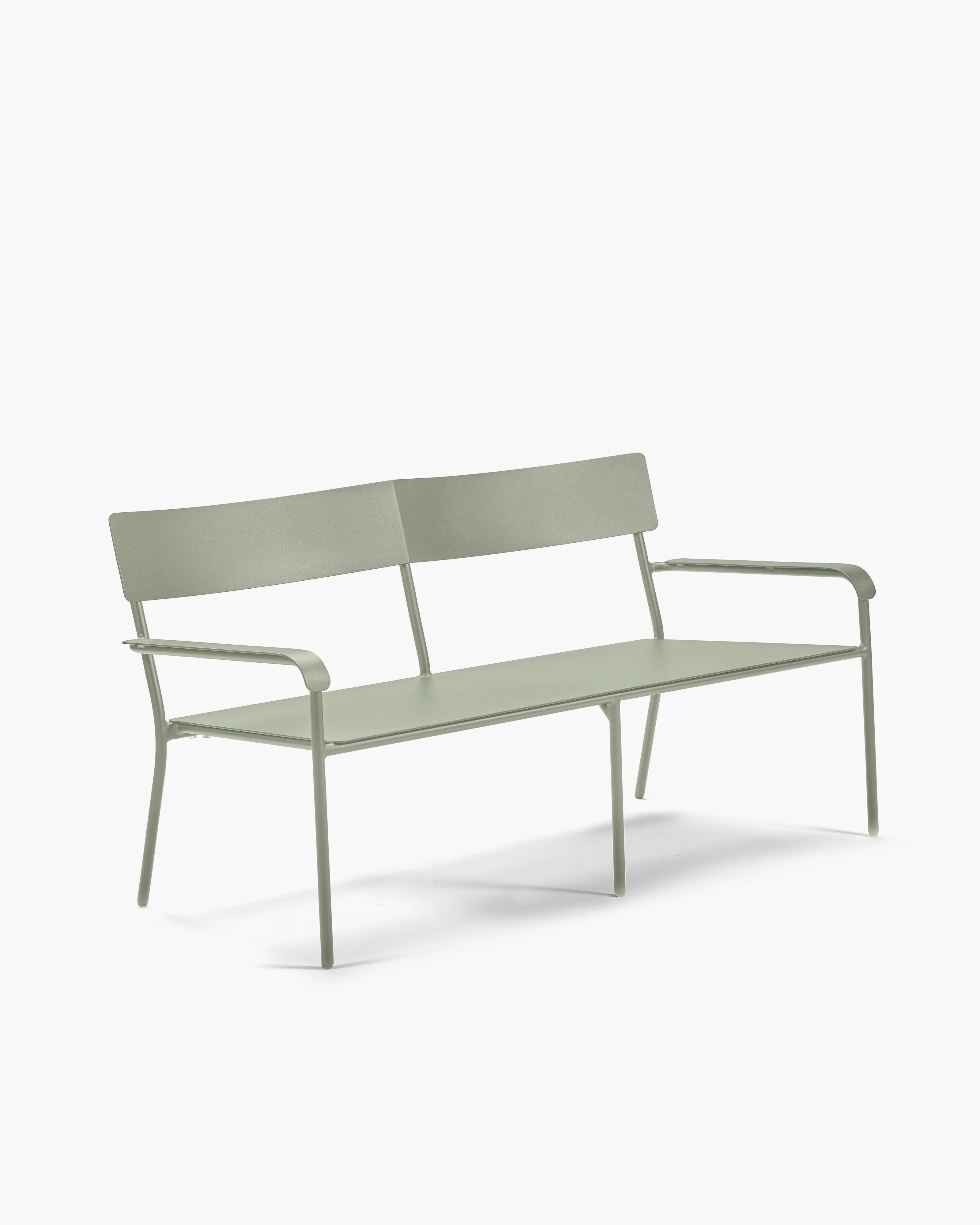 Two seater aluminium eucalyptus green August - Image 5